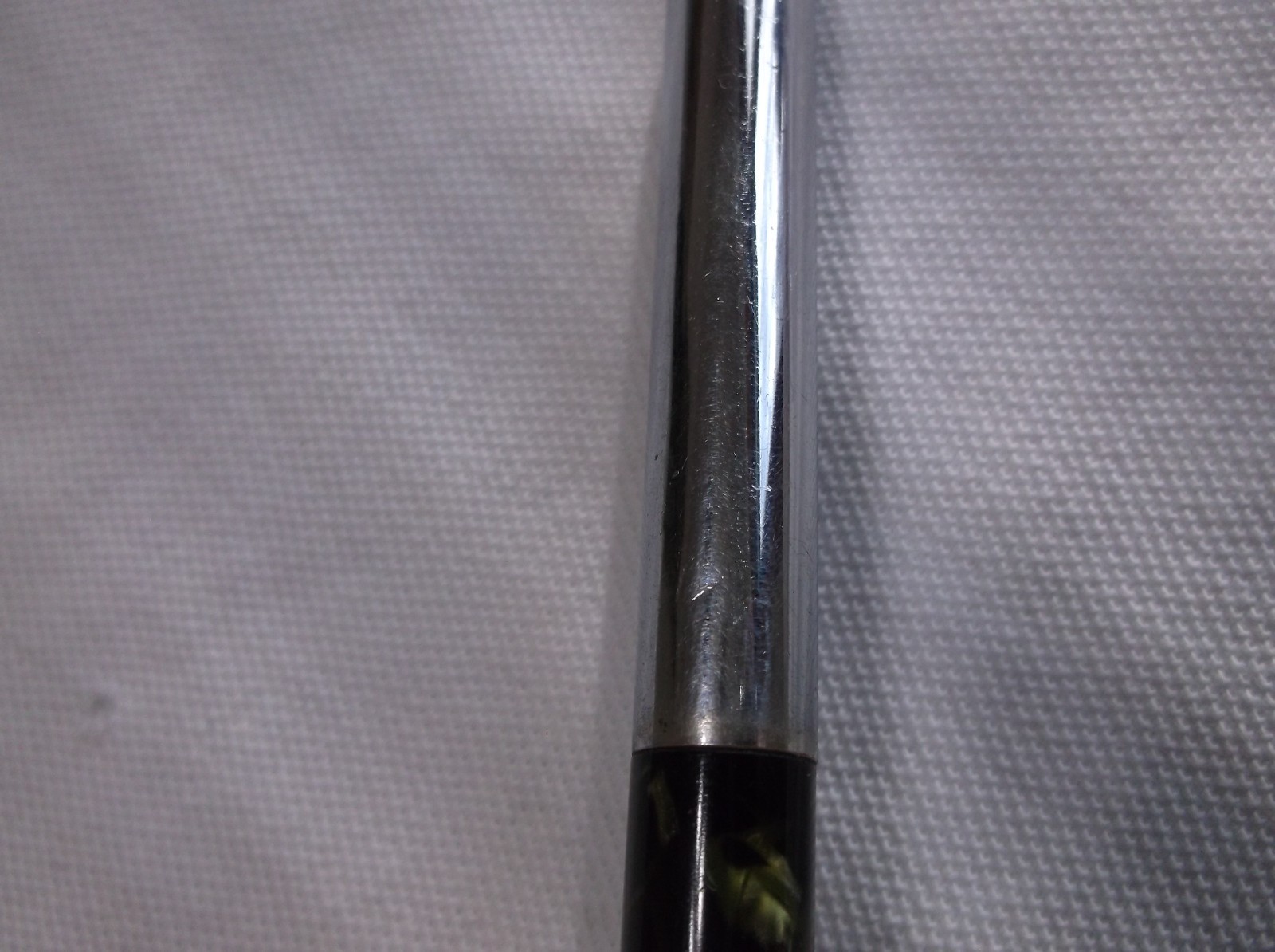 WAHL EVERSHARP CORONET GOLD & GREEN SHELL / CHROME REPEATER PENCIL / 1.1 mm