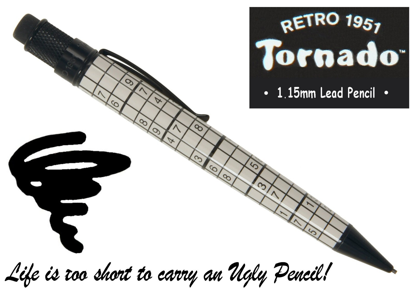 Retro 51 Sudoku Second Edition 1.15 mm Mechanical Lead Pencil #VRP-2240