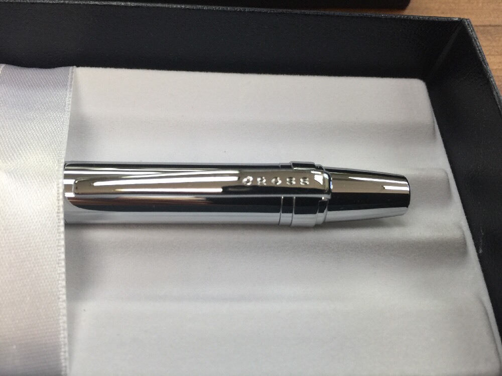 Cross Nile Polished Chrome 0.7mm Mechanical Pencil 100% Genuine