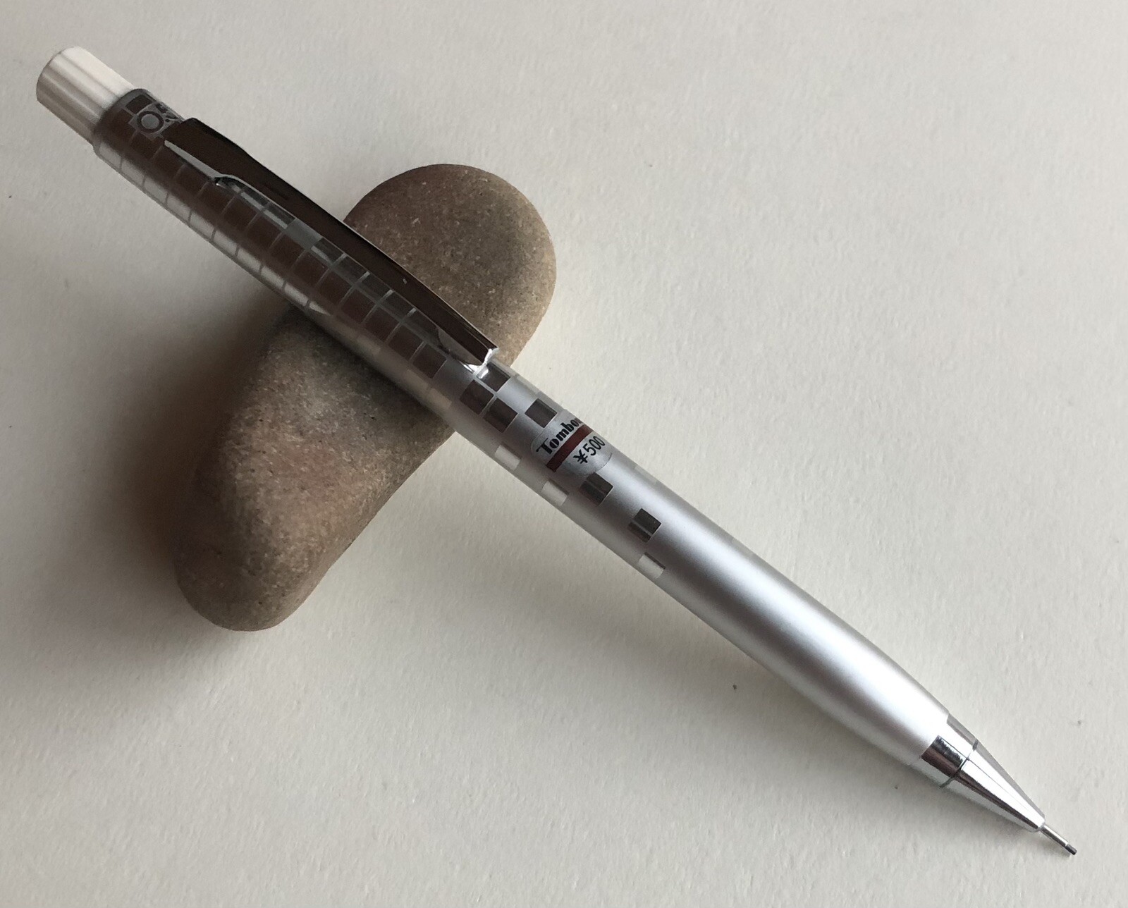 Vintage TOMBOW MONO 16 Mechanical Pencil .5mm Lead Sticker NOS Checks Japan