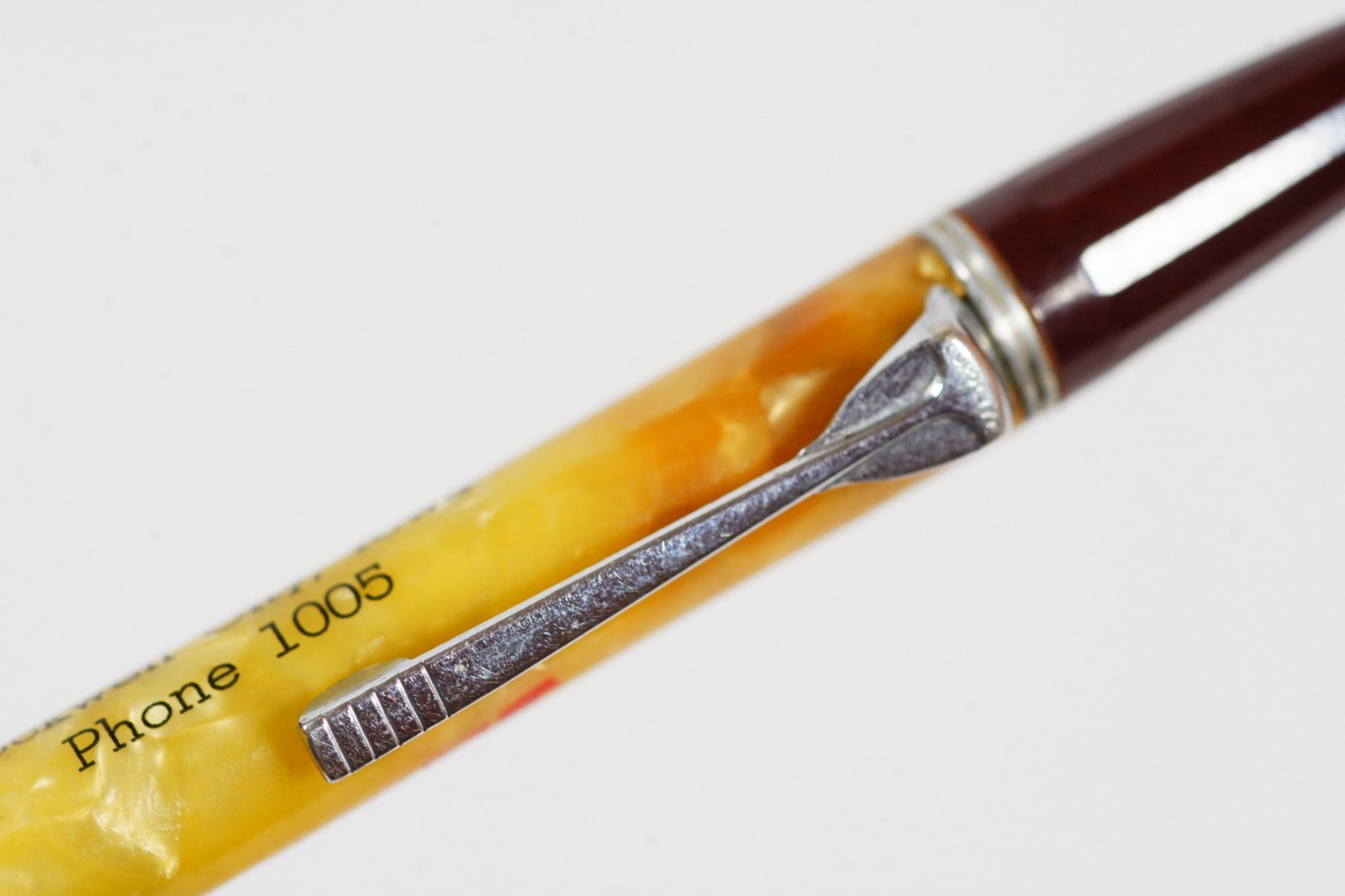 Grant Batteries Vintage Advertising Mechanical Pencil Clark Oil Rockwell City