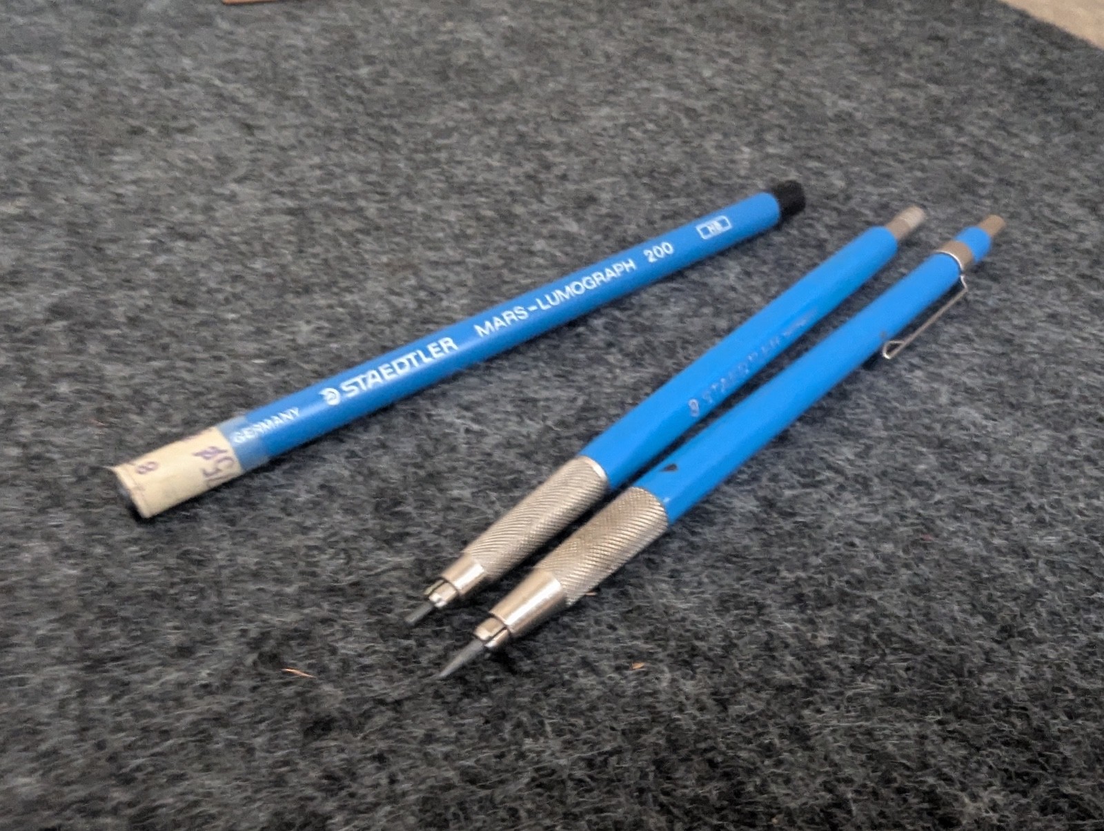 vintage staedtler mars technico 780 + 782 GERMANY drafting pencil