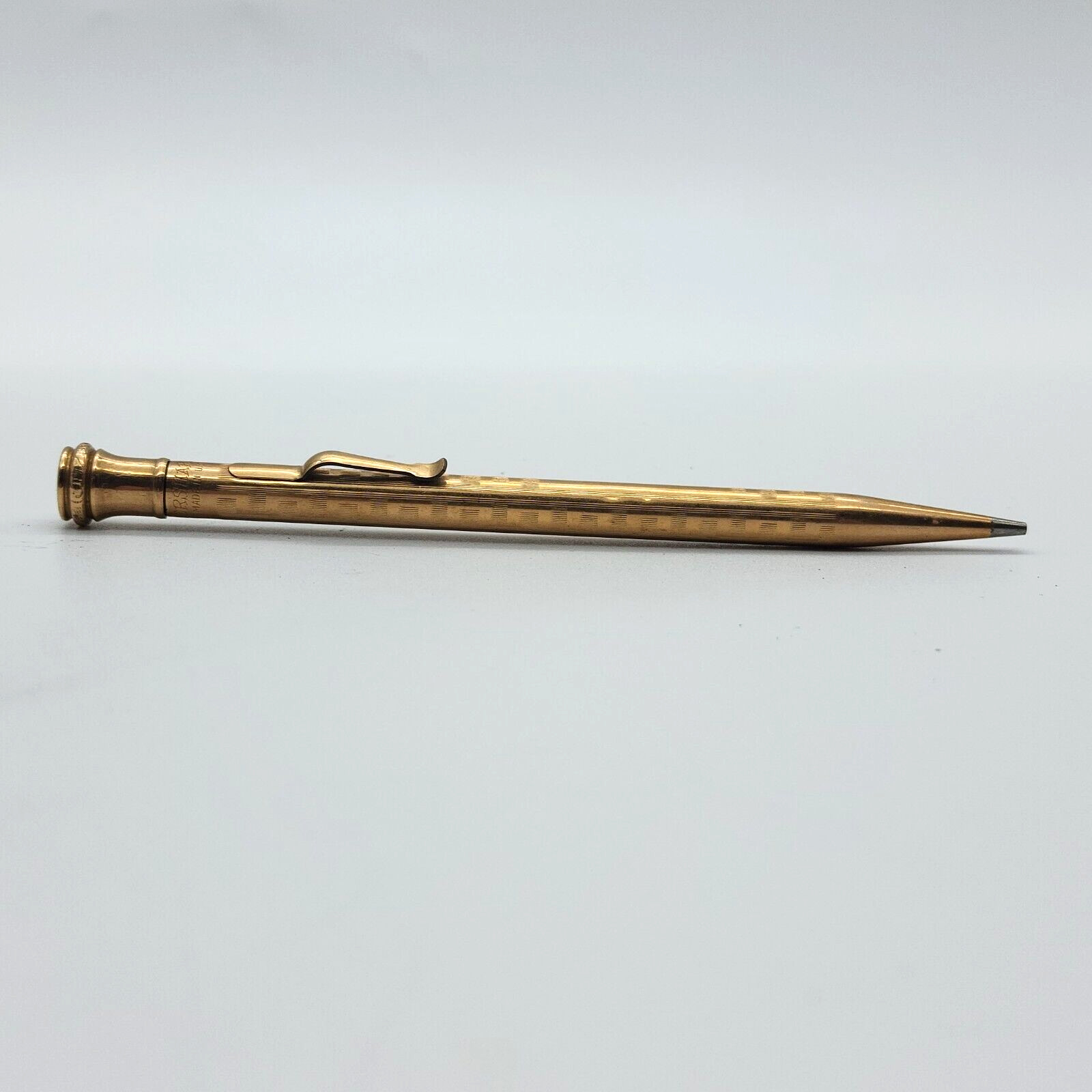 Vintage Wahl Eversharp Gold Filled Mechanical Pencil – Greek Key Style Pattern