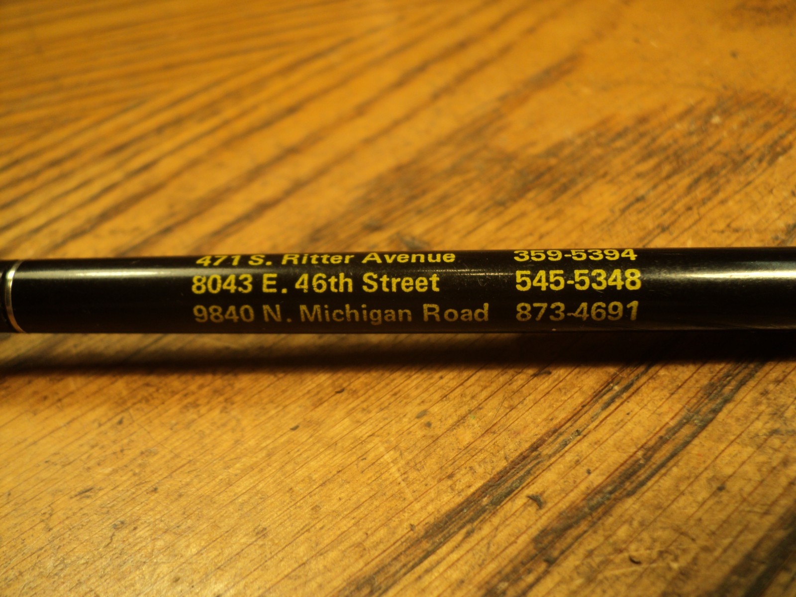 Vintage Autopoint Mechanical Pencil Spradling Auto Parts Metal Cap 5-5/8″ Long