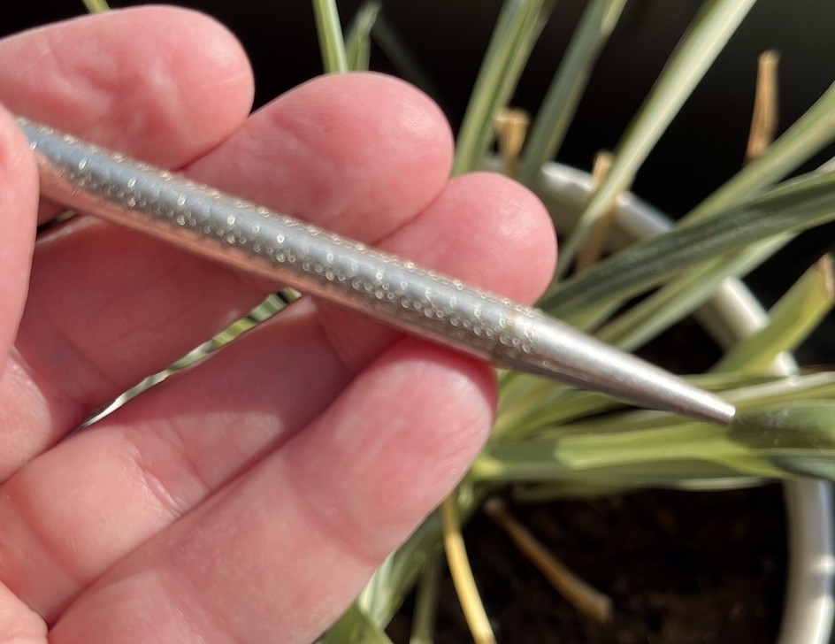 Antique Vtg PAL Silver Tone Pendant Mechanical Pencil Made USA **READ**