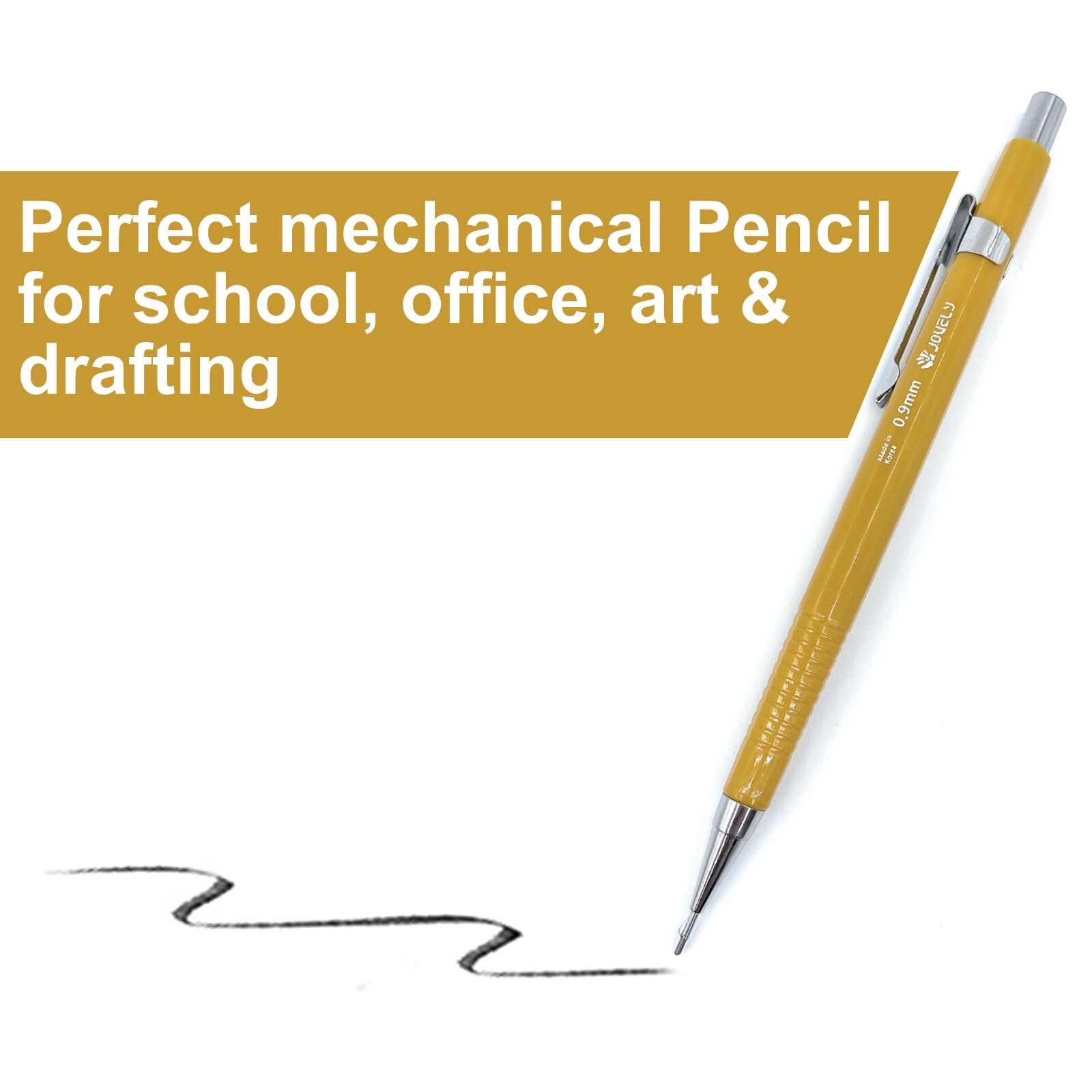 Jovely Jedo Drafting Mechanical Pencil 0.9mm Pack of 12 Pencils