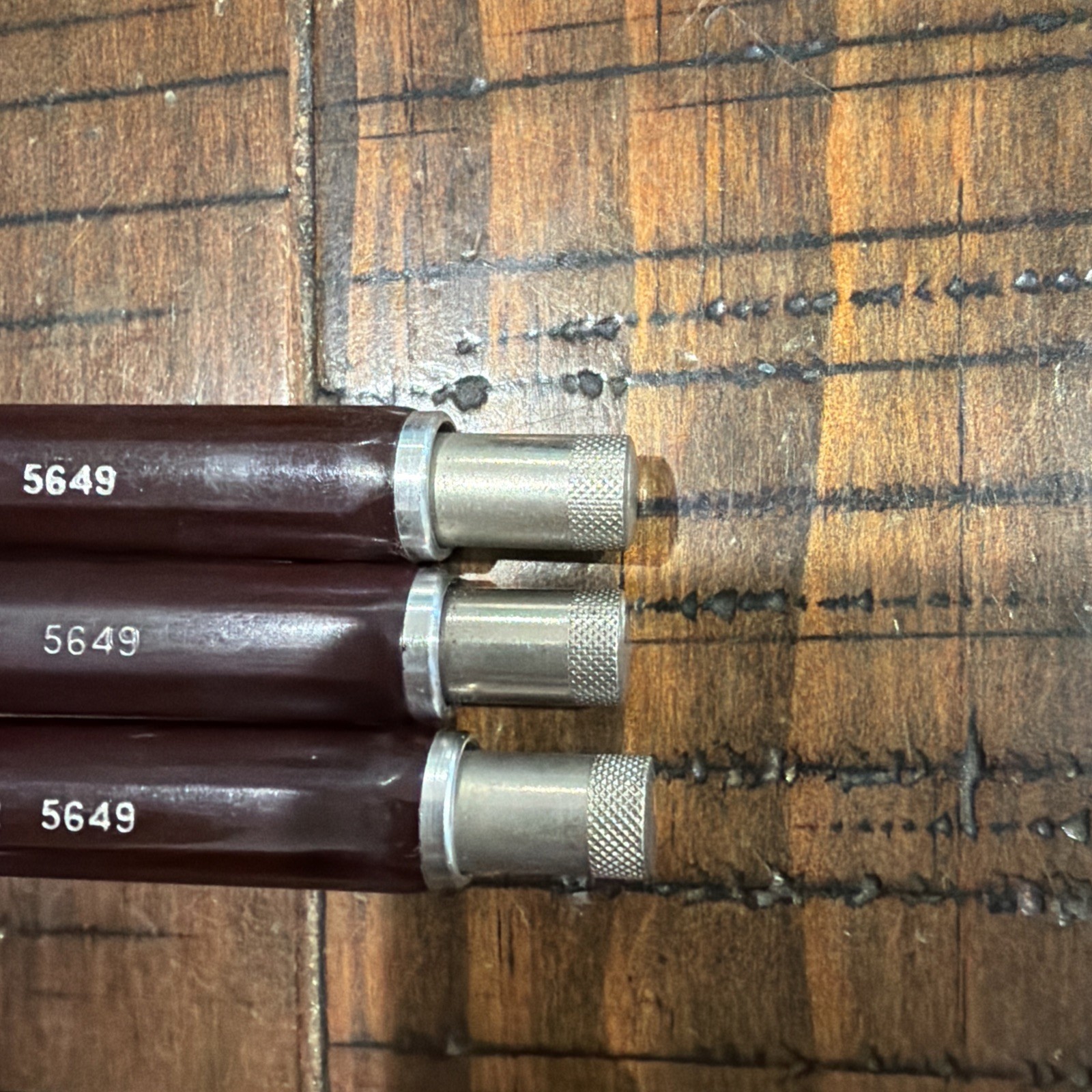 Lot Of 3 Vintage Koh-I-Noor 5649 Jumbo Technical Lead Clutch Holder