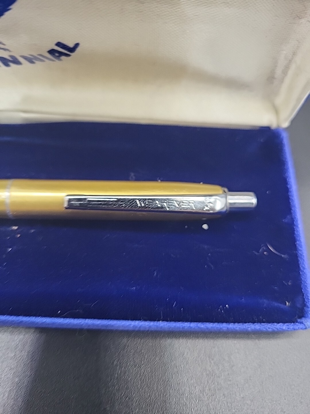 Vintage Wearever,Mechanical Pencil Gold Tone In Centennial Box