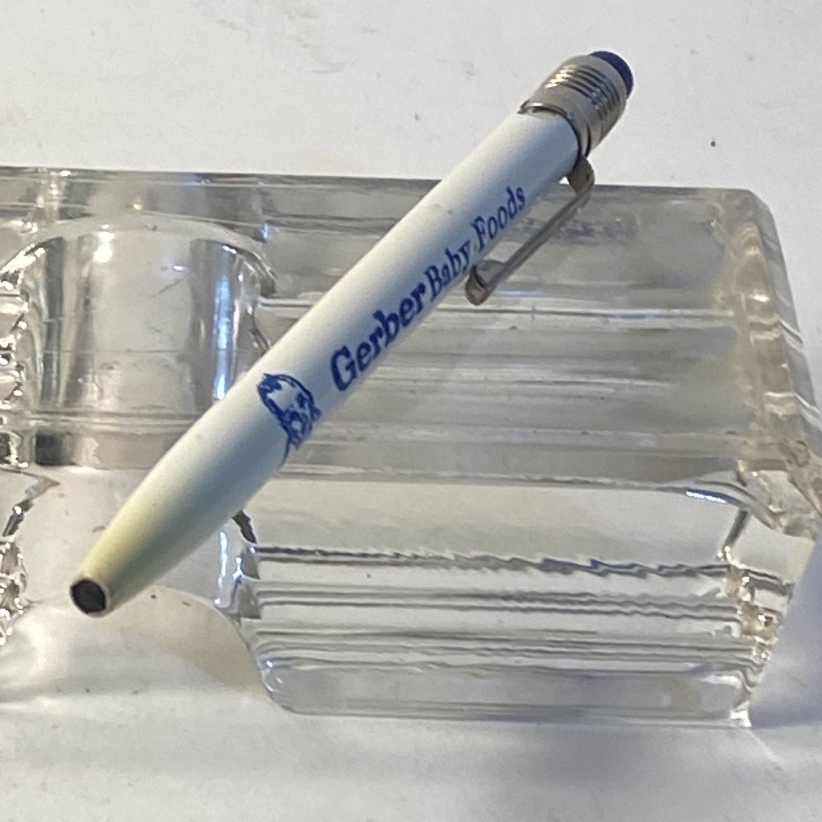 Vintage Wide Lead Pencil Marker Scripto Advertising Gerber Baby Foods