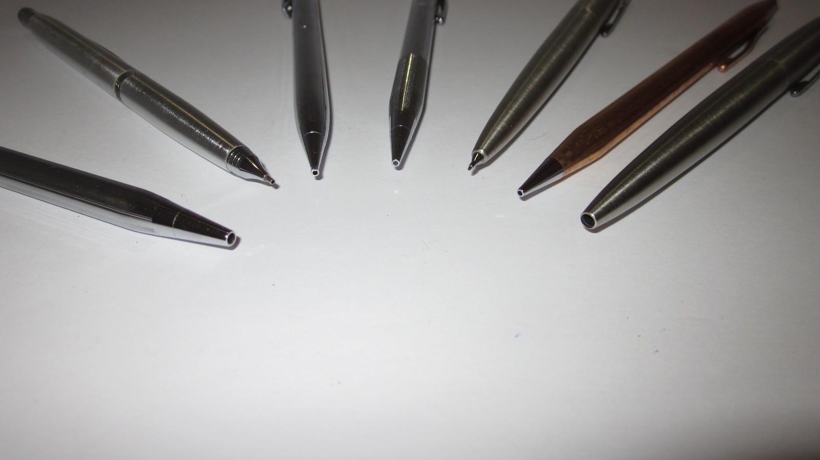 Vintage Mechanical Pencils and Pens lot of 7, Pental, Parker, Cross, Sheaffer
