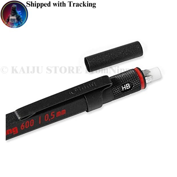 Rotring Mechanical Pencil 600 0.5mm Black (Product Code: 1904443) Officially