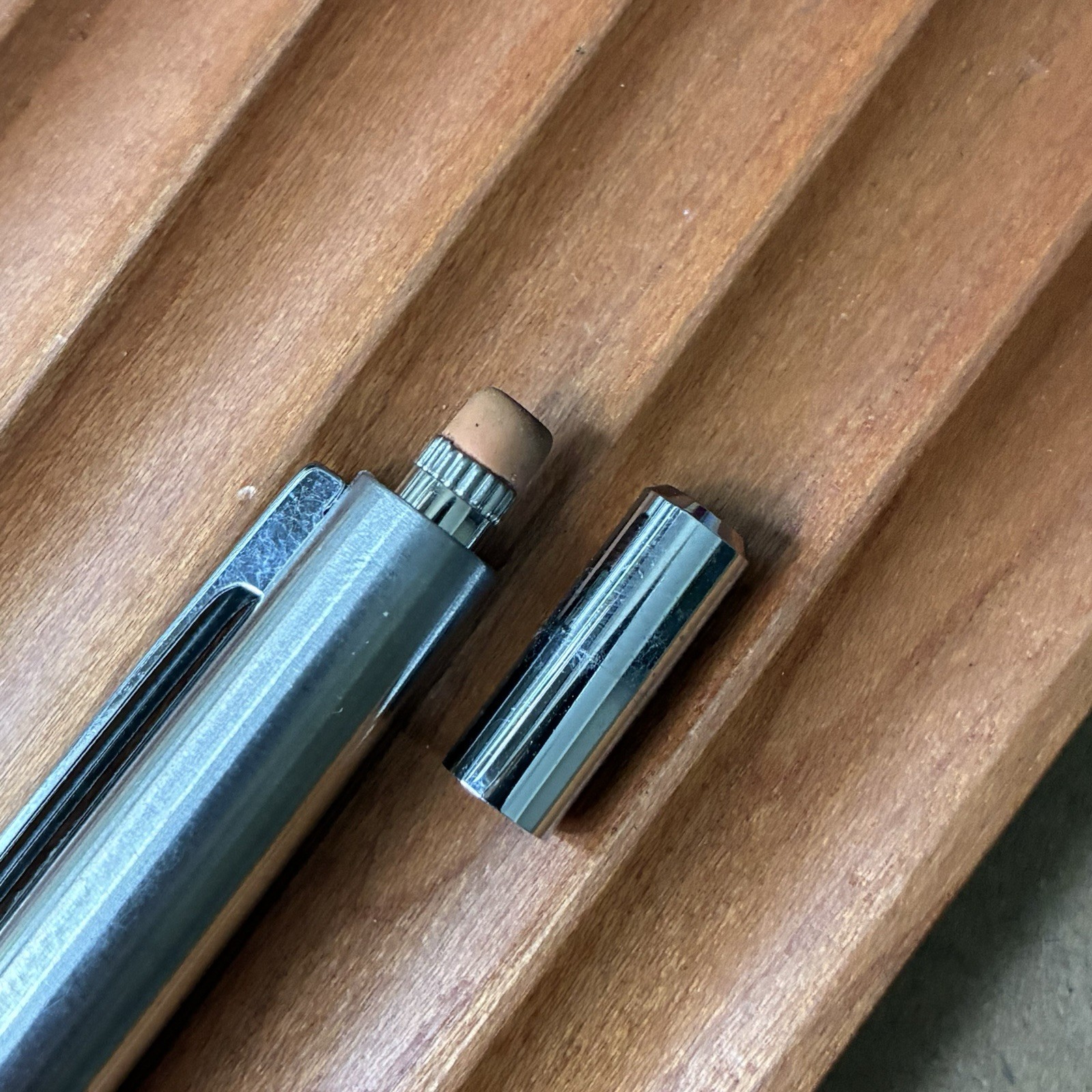 Pilot Mechanical Pencil Murex Stainless Steel Barrel Etched 0.5 mm Made in Japan