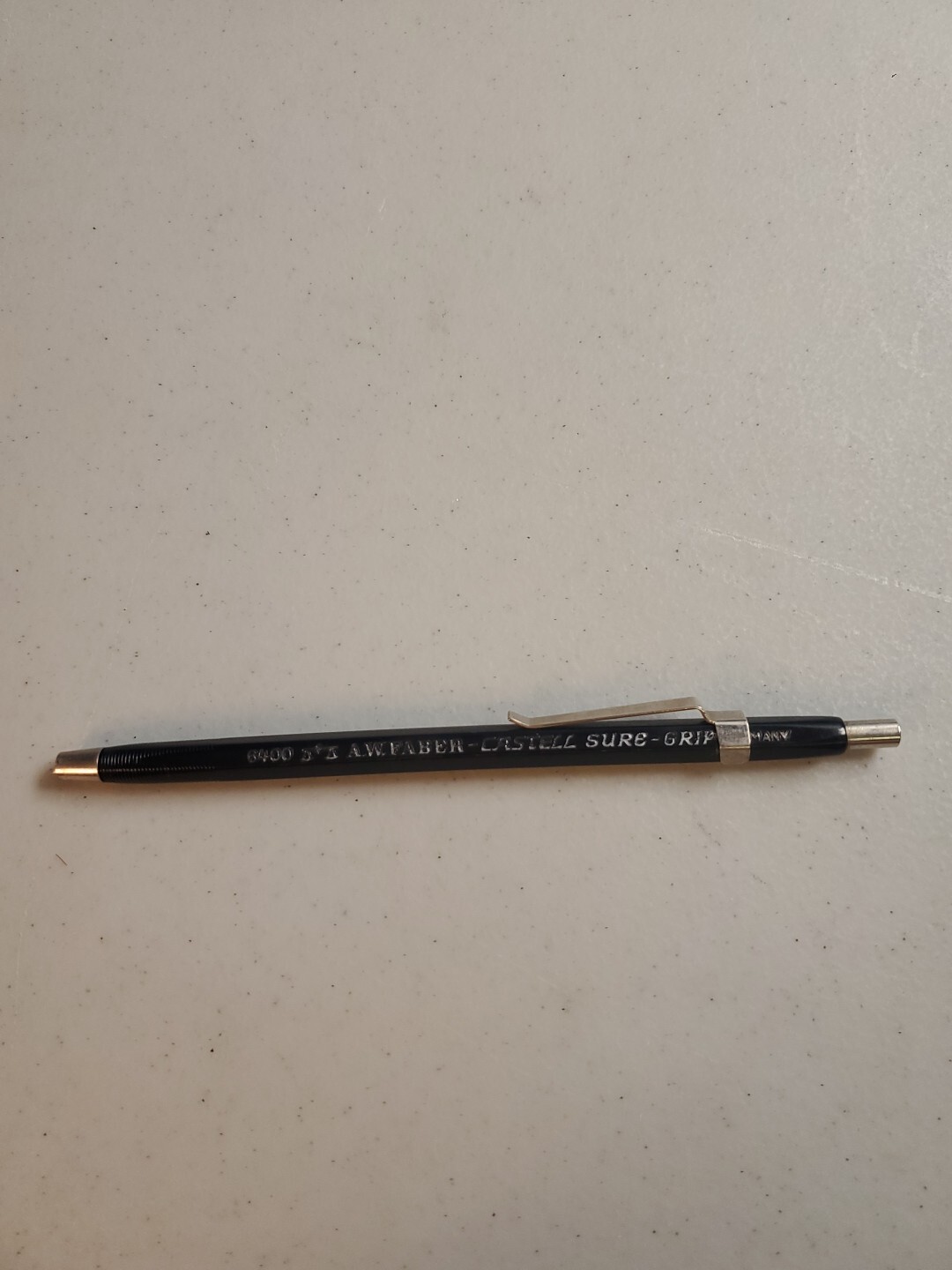 Vintage A.W Faber Castell Sure-Grip 6400 Pencil Black Drafting Lead Holder