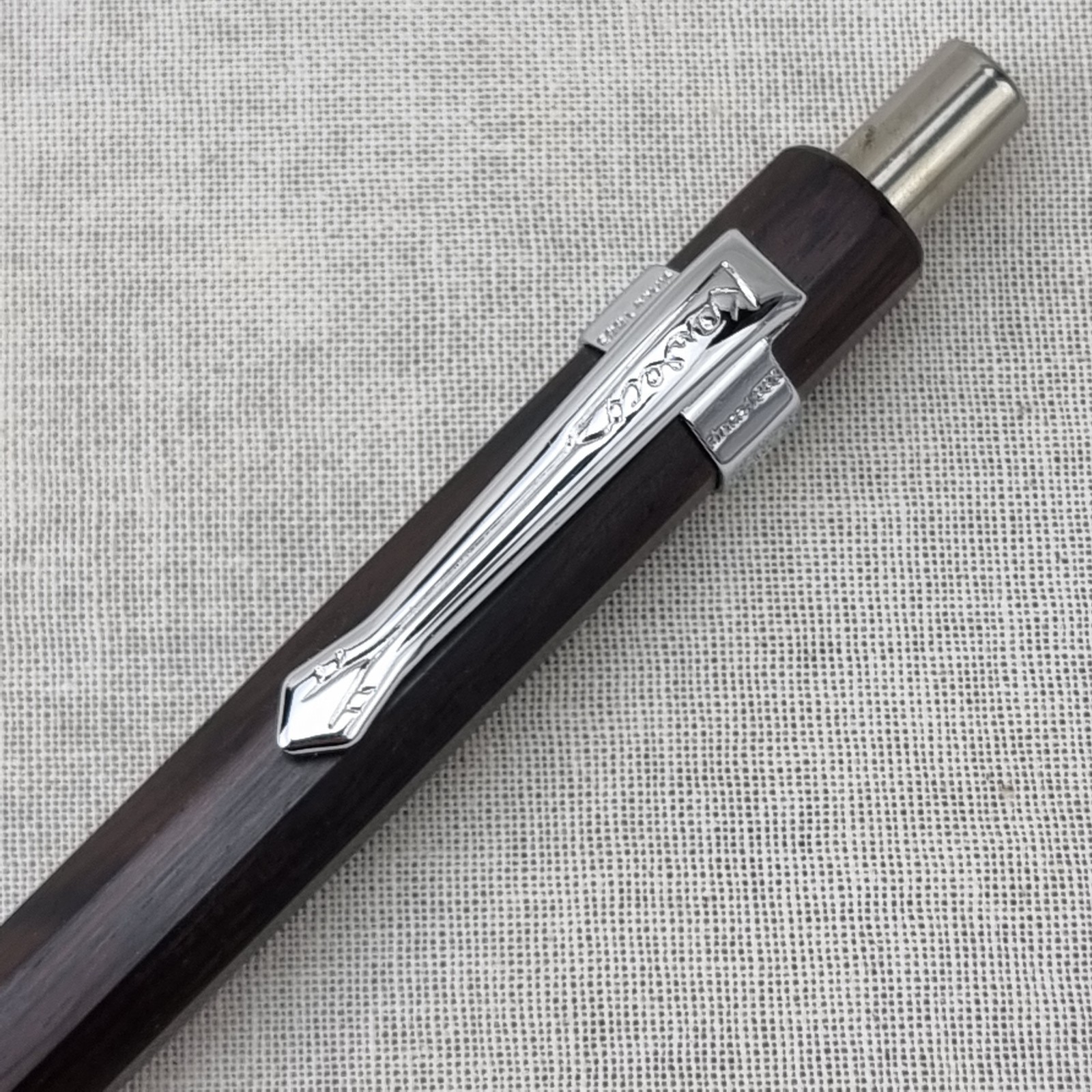 Hand Crafted Pentel P-203(0.3mm) Mechanical Pencil with Octagonal Wood Barrel