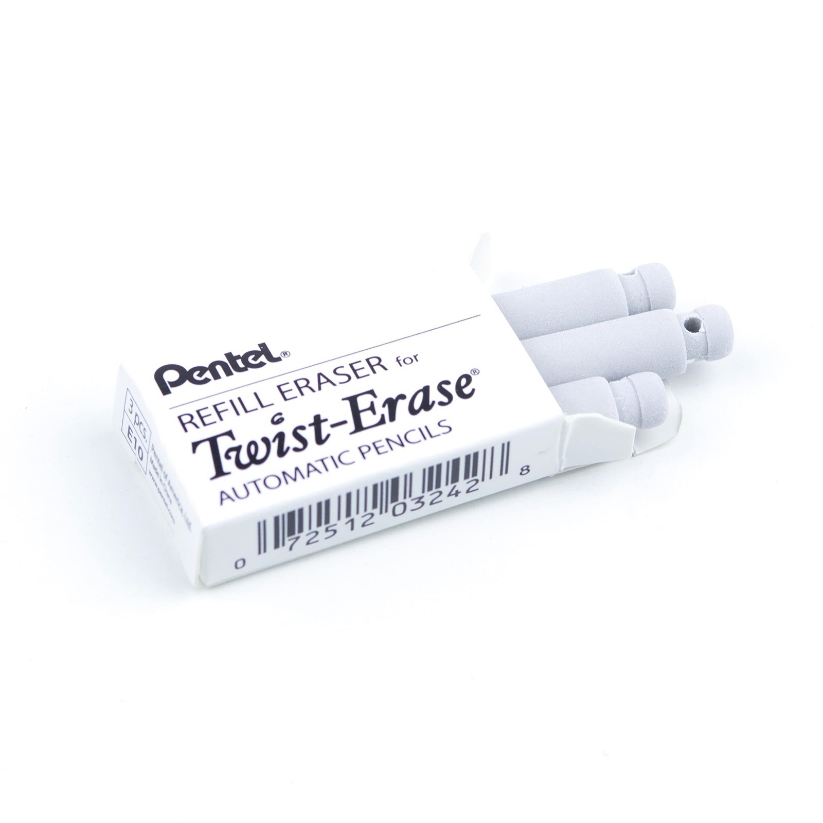 36 Pack Twist-Erase Pencil Refill Erasers – Perfect for School & Office Use