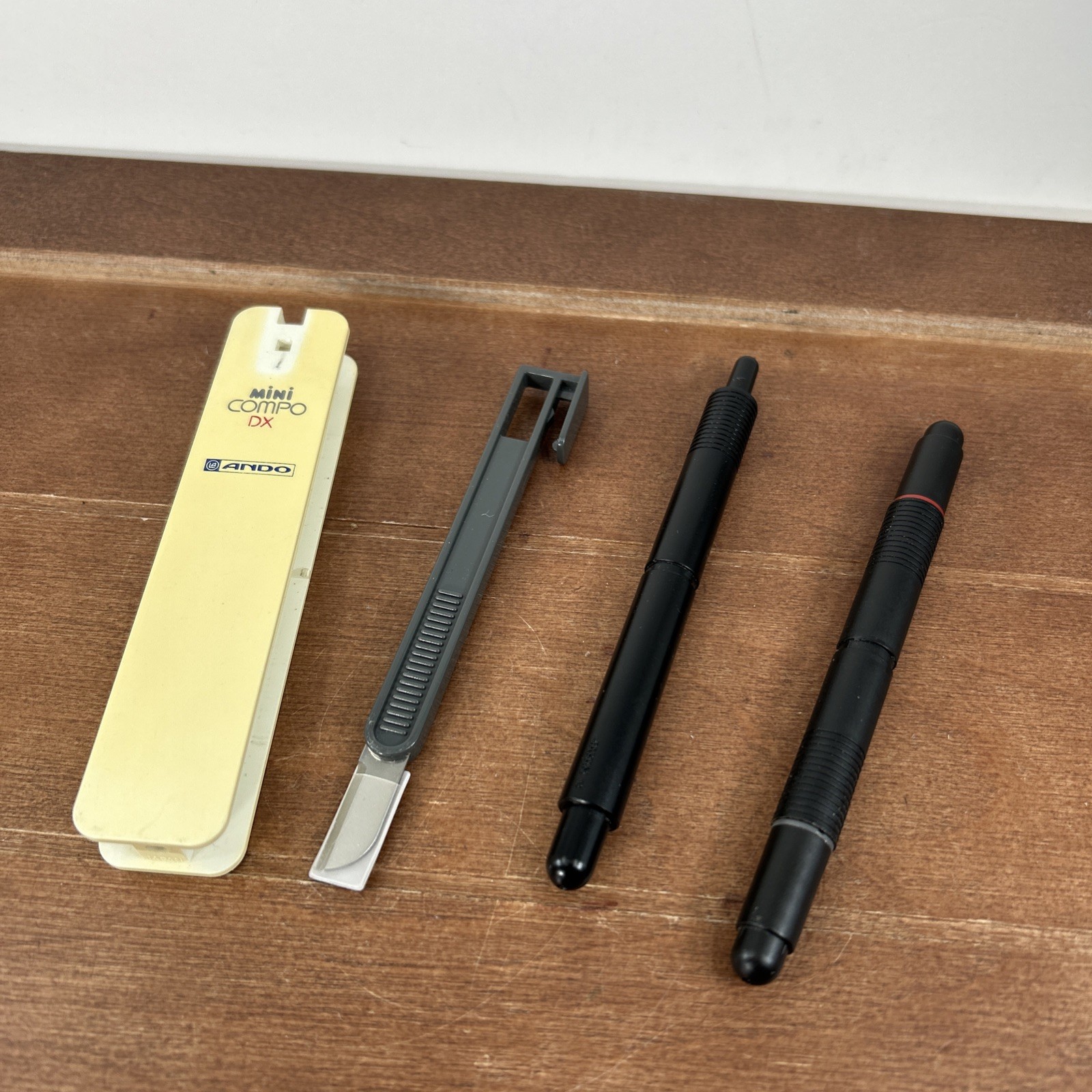 Ando Mini Compo DX Japanese Multi-Tool Pen Set Vintage