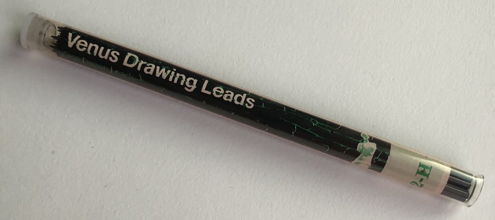 Vintage Faber Castell VENUS 3842 Drawing 2mm H Leads NOS Tube Of 12 NJ USA