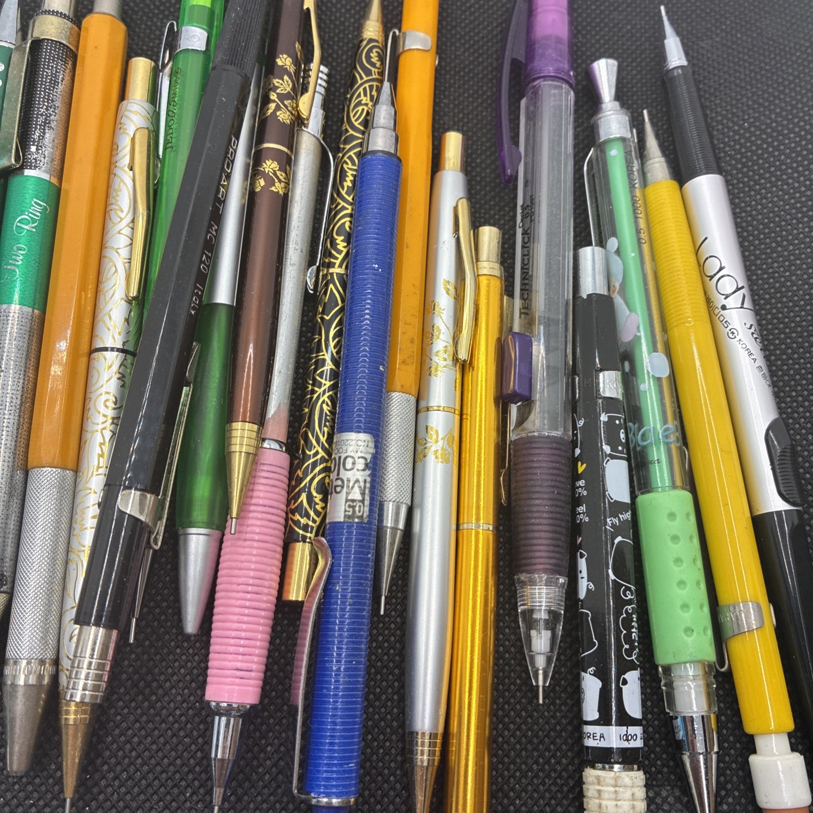 20 Mechanical Pencils Vintage Used Lot #112 LOCAAA