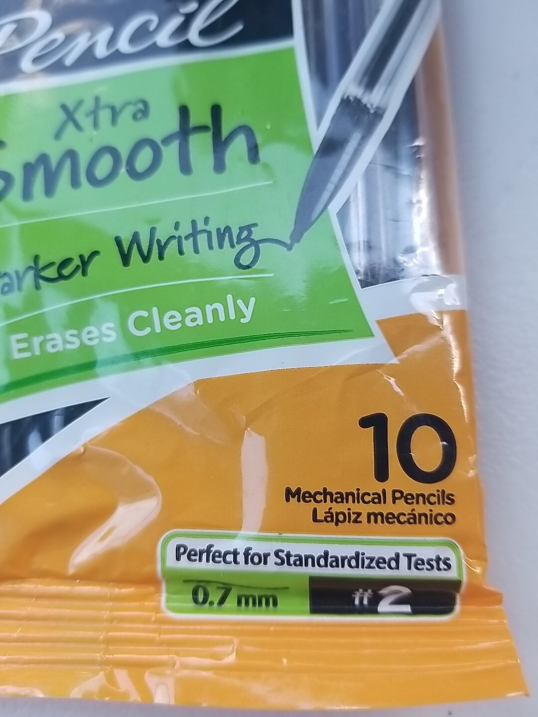 BIC Xtra-Smooth Mechanical Pencils With Erasers, Medium Point (0.7mm), 10-Count