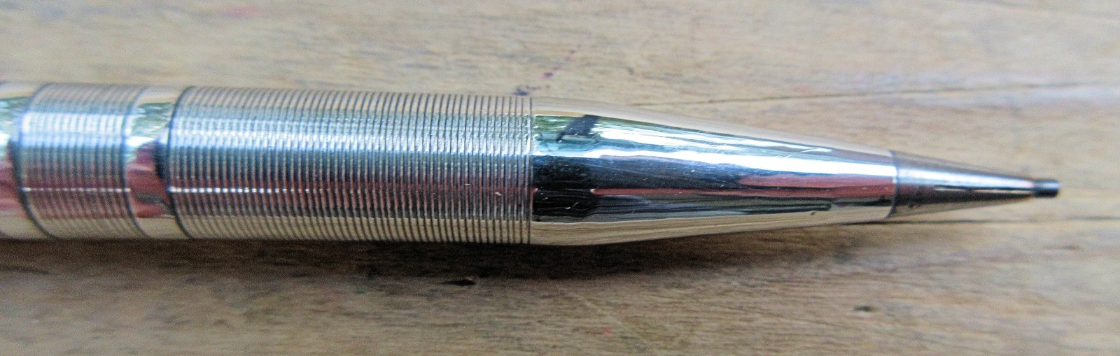 Vintage Silver Engraved Mechanical Pencil – Working Good Condition