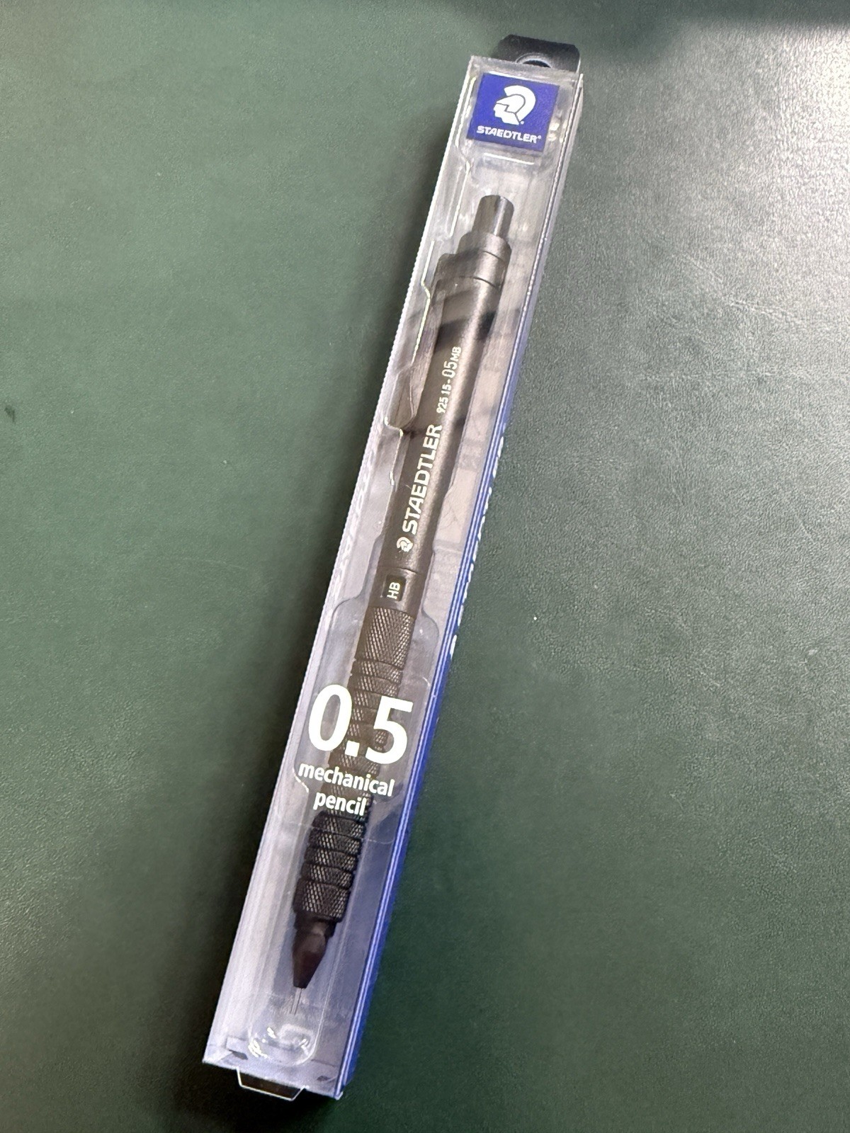 Staedtler Mechanical Pencil 925 15 Metal 0.5mm Black 92515-0.5MB Metal Grip
