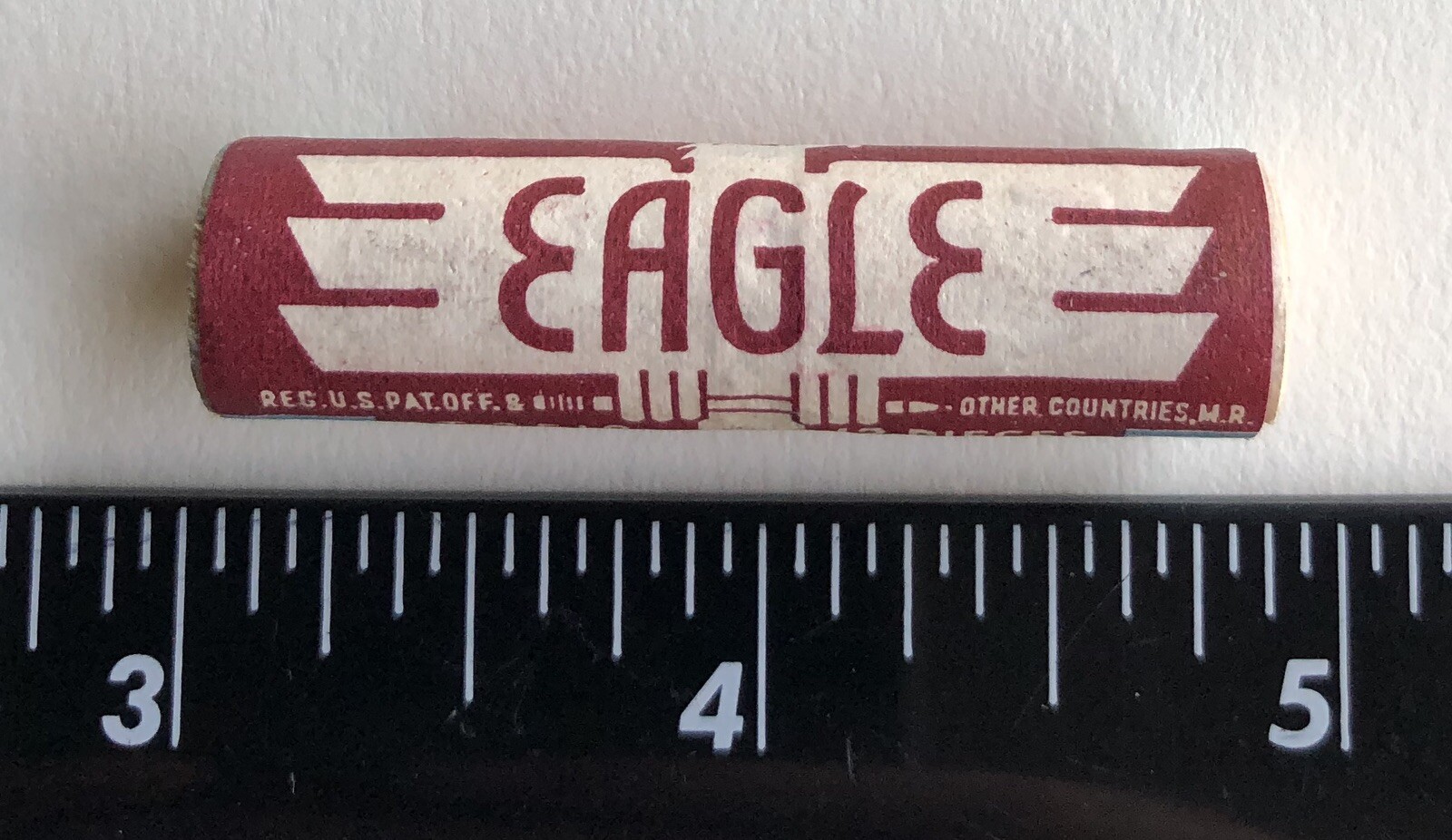 Vintage EAGLE Mechnical Pencil Lead BLUE 1.18mm NOS Wood Tube 12pk USA