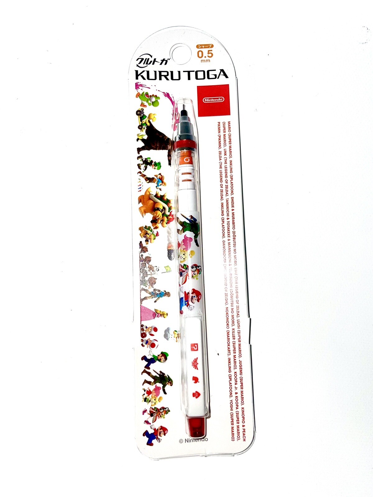 US SHIP📩 Nintendo Tokyo Series Kurutoga Mechanical Pencil 0.5Mm Bought In Tokyo