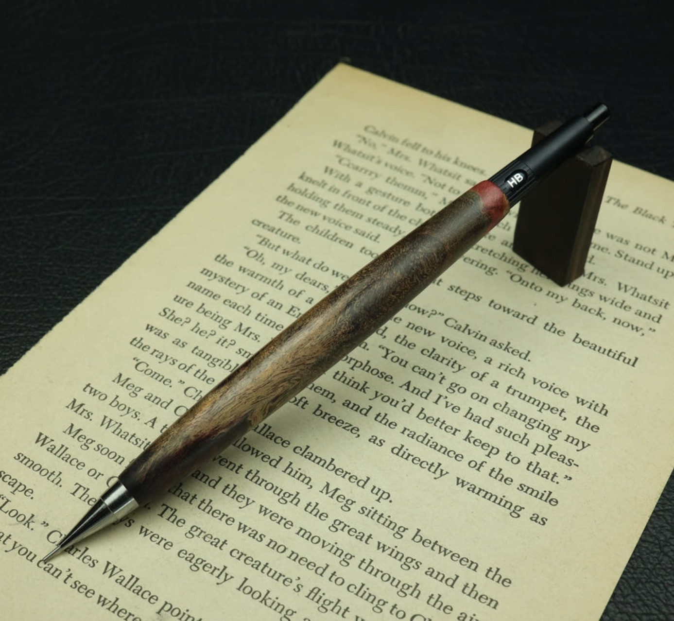 PENTEL PG5 Custom Mechanical Pencil Streamline Maple Burl Wood HANDMADE WOOD PEN
