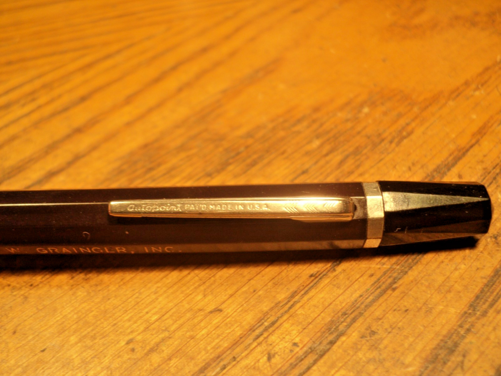 Vintage Autopoint Mechanical Pencil W W Grainger, Inc 5-11/16″ Long USA