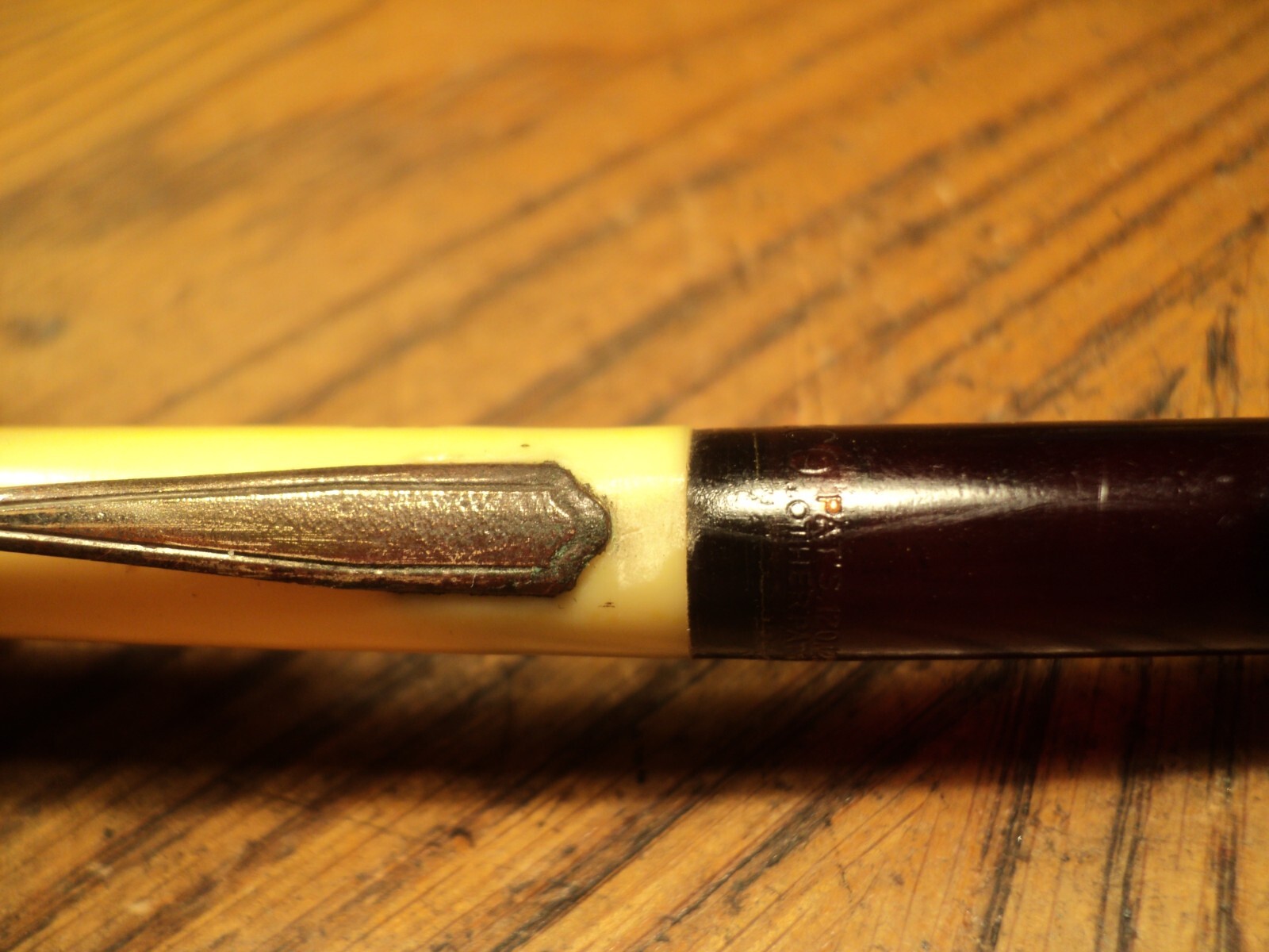Vintage Ritepoint Mechanical Pencil Cities Service Oklahoma 5-9/16″ Oil Cap