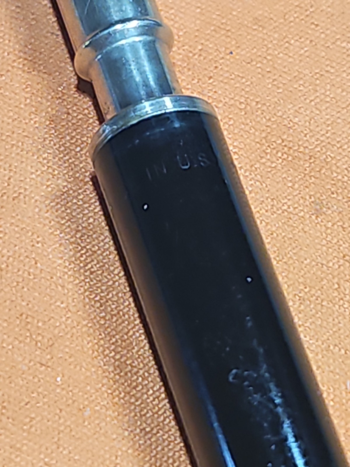 PARKER 51 Mechanical Pencil 1955 Black Resin Barrel 1/10 12kt Gold Filled Cap