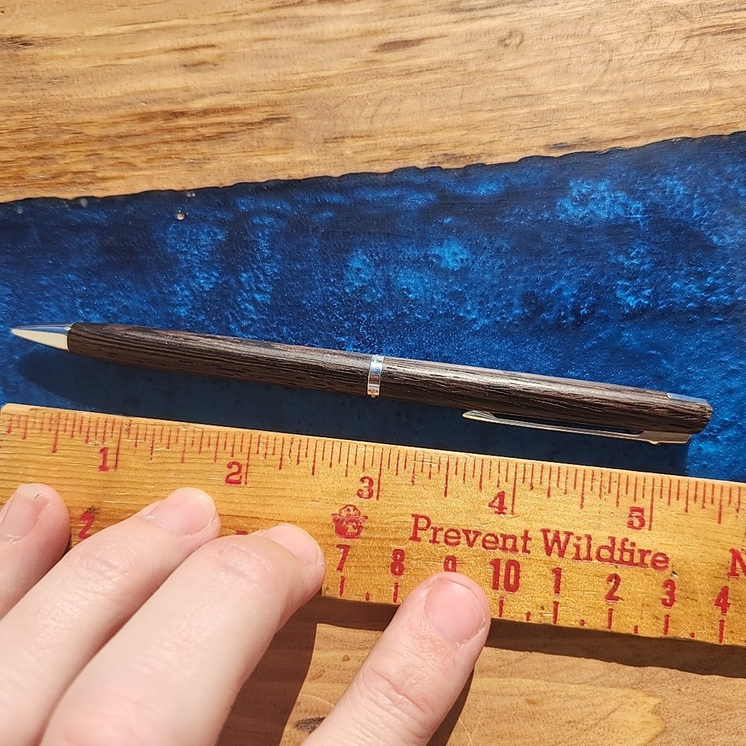 Vtg Hallmark Mechanical Pencil Made In USA Wood Tone Collectible Desk Writing
