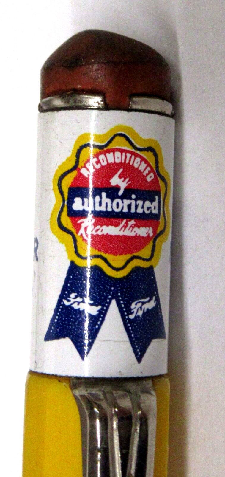 1930s FORD AUTH’D RECONDITIONER 5.75″ can top Autopoint Mechanical Pencil xz