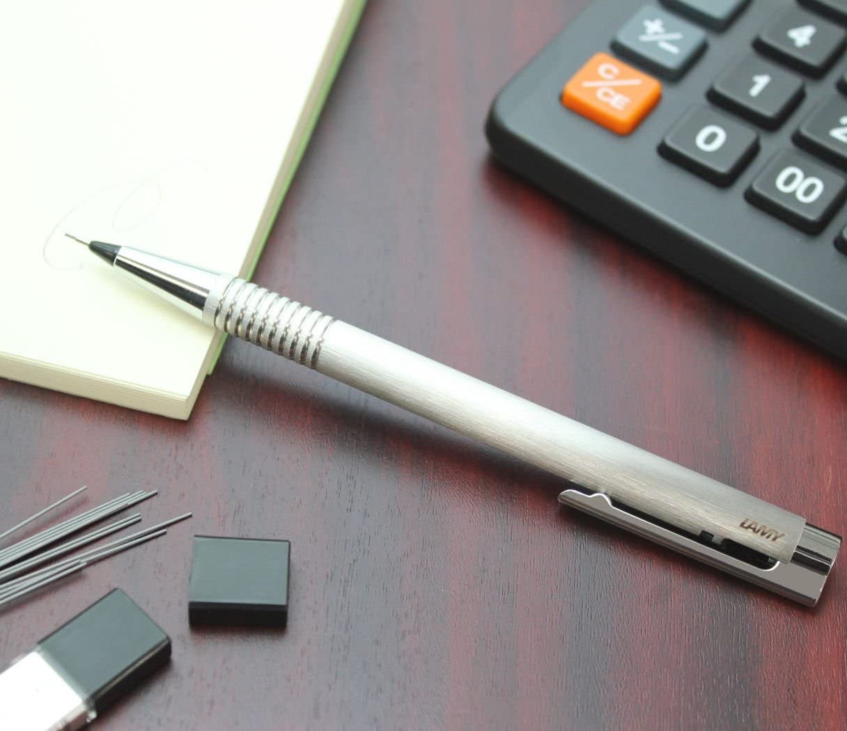 LAMY mechanical pencil logo stainless hairline 0.5mm L106