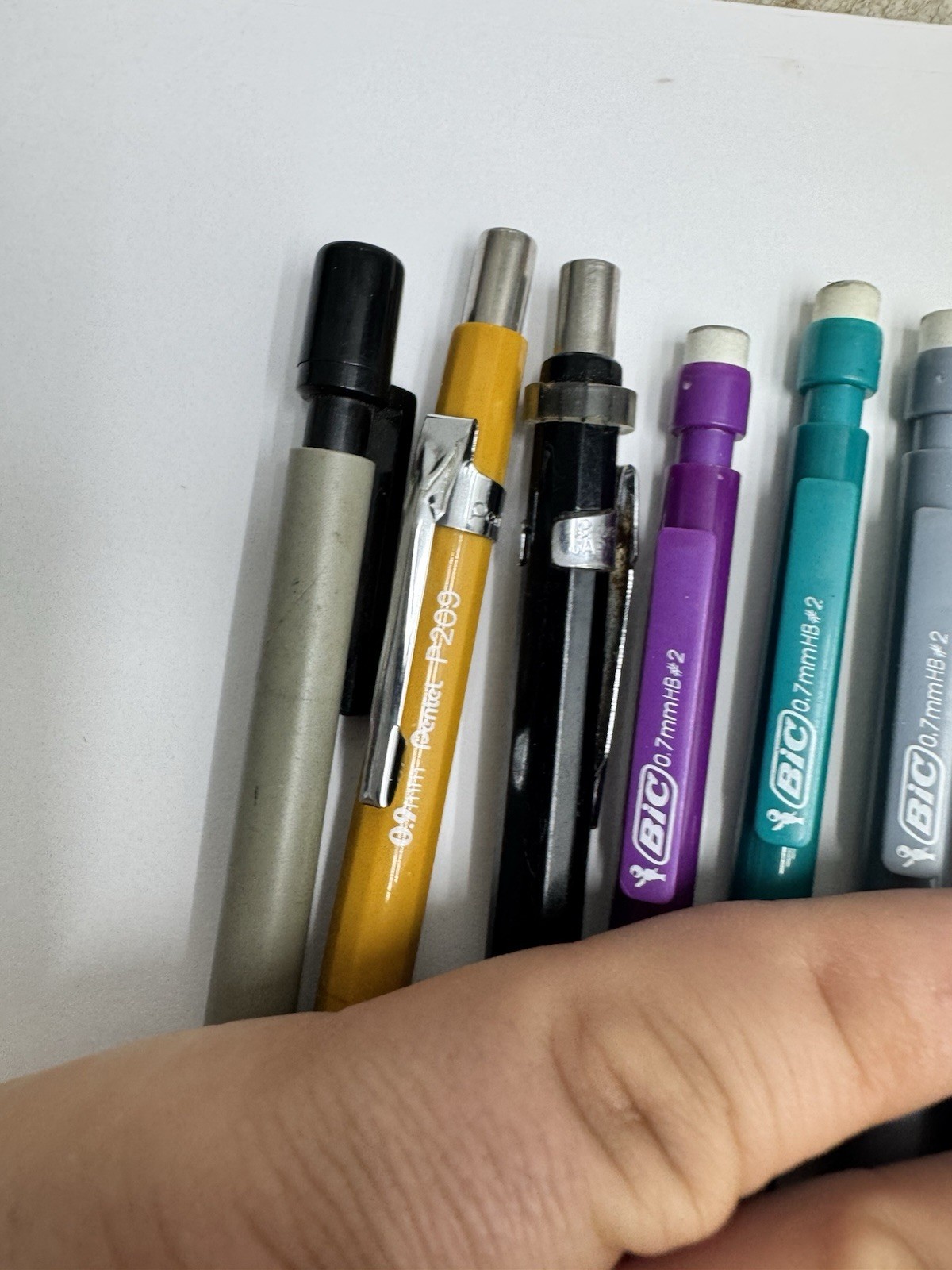 vintage pen pencil lot cross bic pentel others