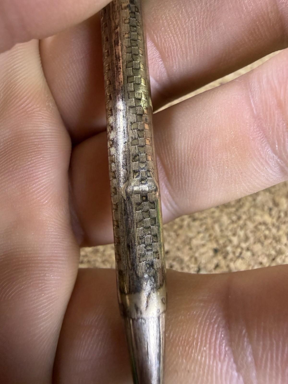 Antique 14K Gold Filled Mechanical Propelling Pencil c. 1890-1920 Works 4”