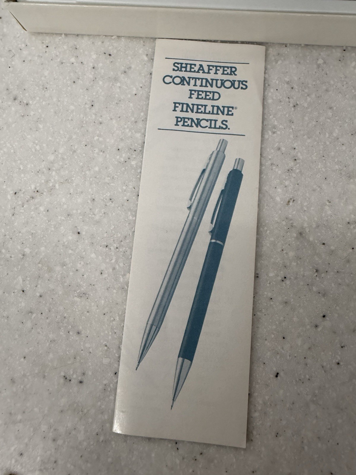 Vintage Sheaffer Fineline Mechanical Pencil 0.5mm Chrome Color New In Box