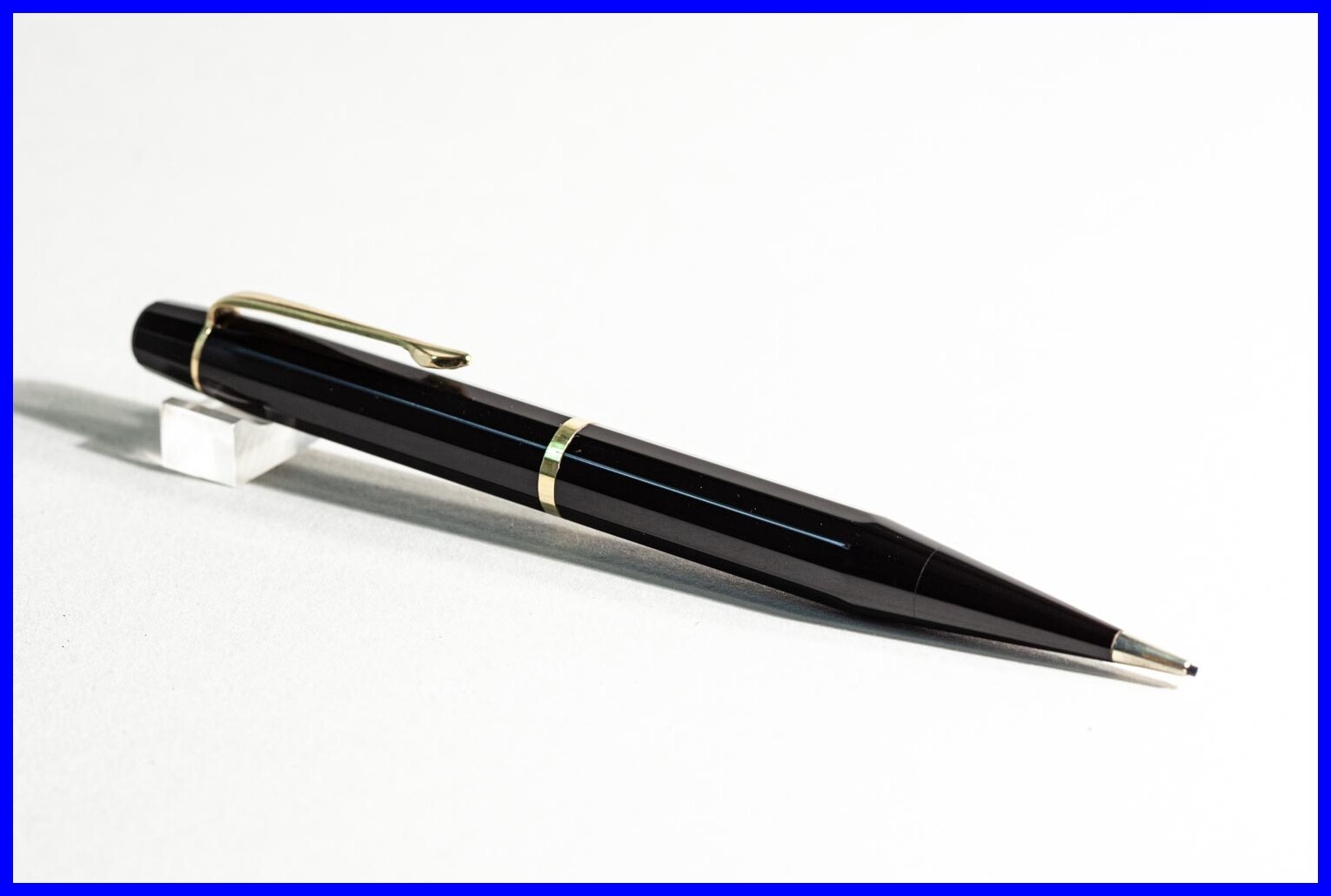 1940’s EBONIT Montblanc 23 Pencil f 1.18 mm lead -12 sided engraved star