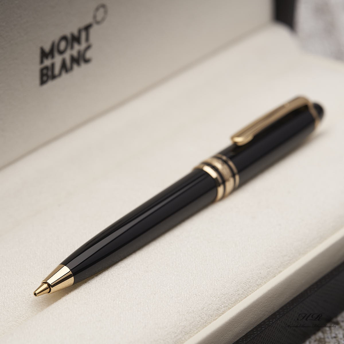 Montblanc Meisterstück Mozart Model 117 Mechanical Pencil Gold Line ID 108731