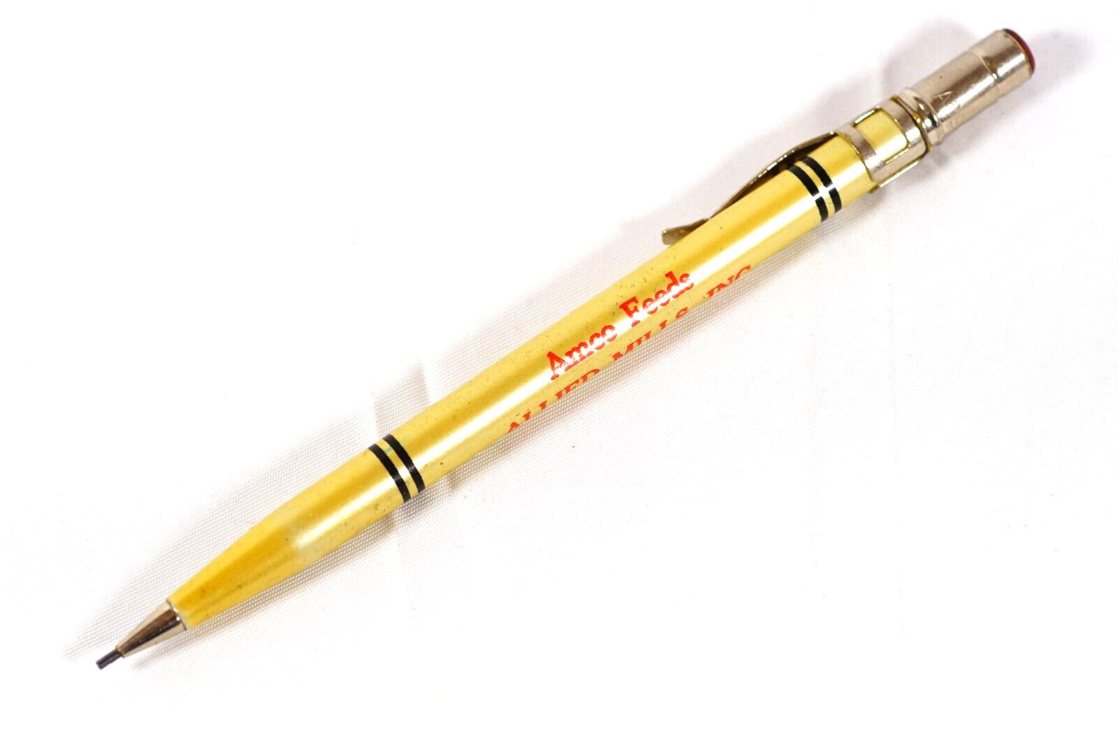 Allied Mills Inc. Amco Feeds Advertising Mechanical Pencil Adgif P-4-47