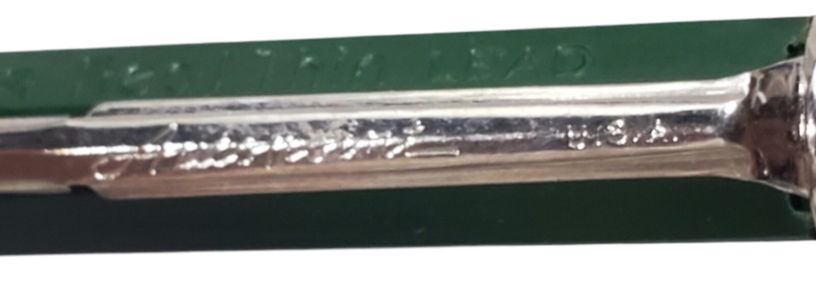 Vintage Autopoint Mechanical Pencil For Real Thin Lead With Box & Leads Green