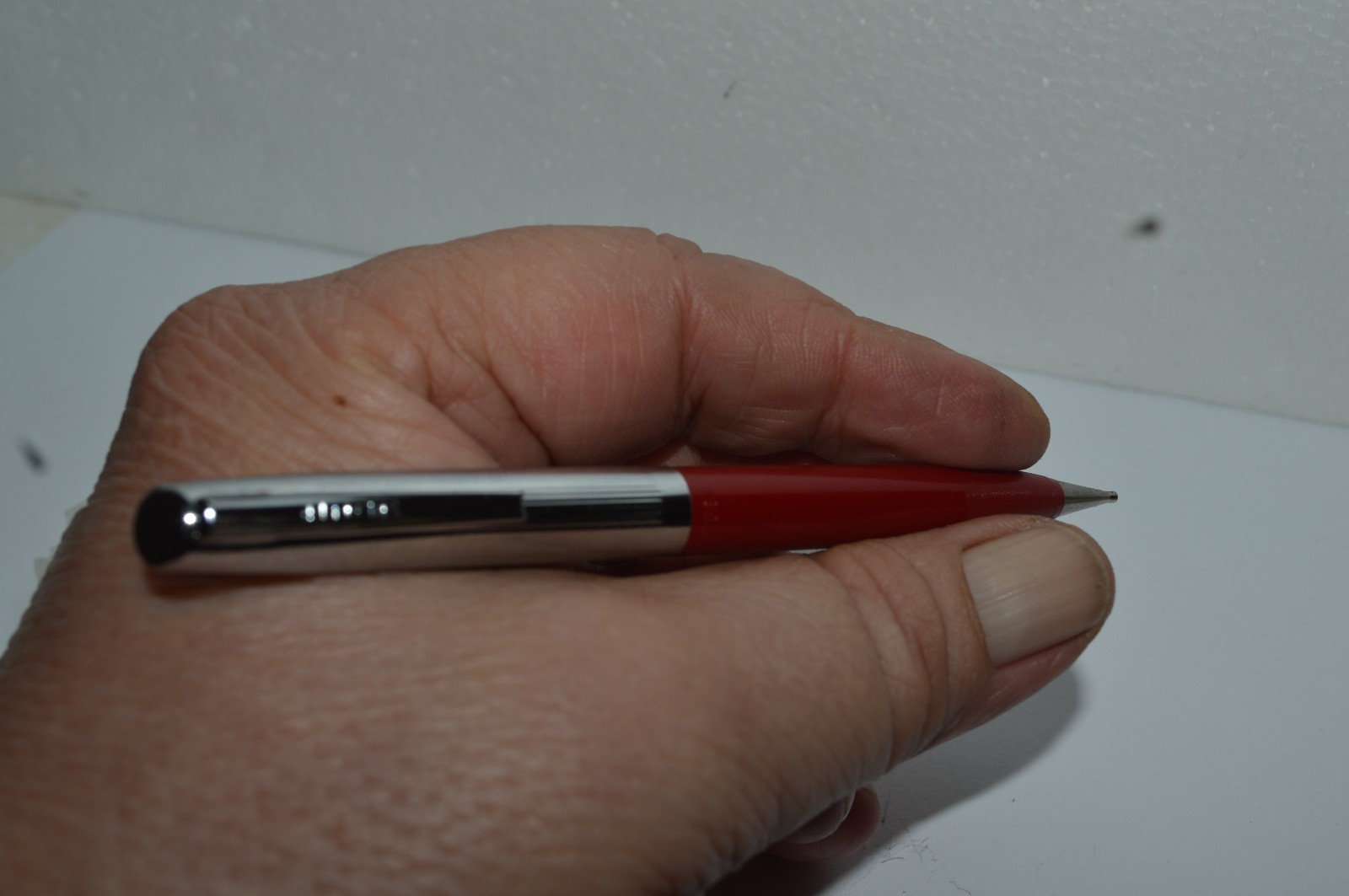 Sheaffer Imperial Mechanical Pencil 0.9mm Red Barrel Made In USA Circa 1960’s