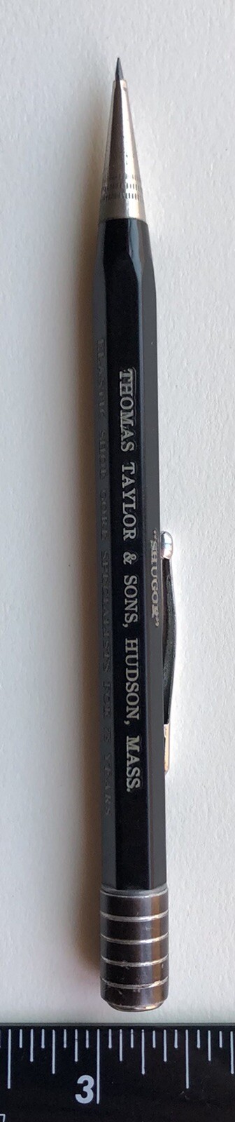 Vintage EVERSHARP Mechanical Pencil 1.18mm Lead Chrome Trim Working USA