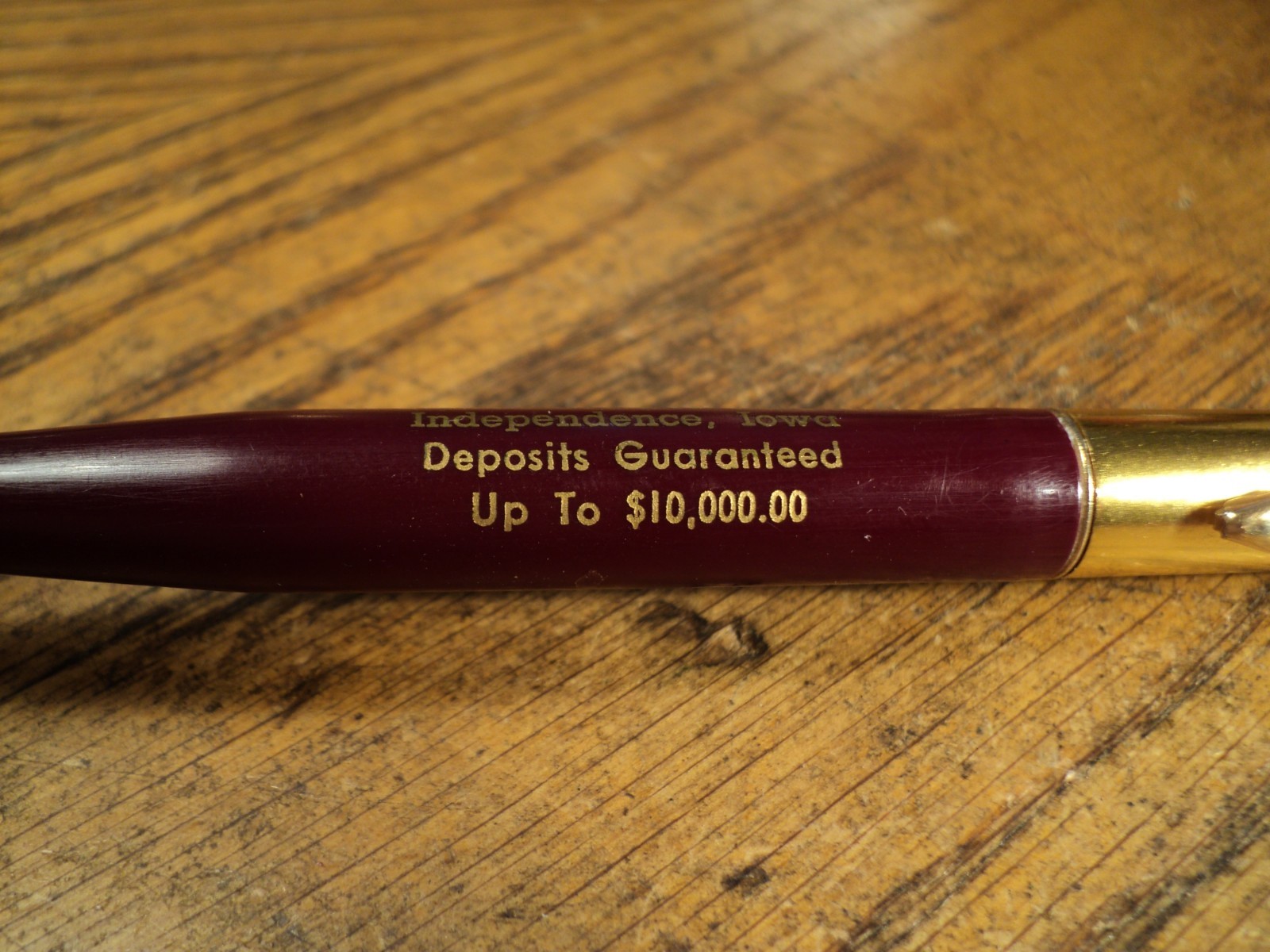 Vintage Vernon Mechanical Pencil Farmers State Savings Bank Independence Iowa