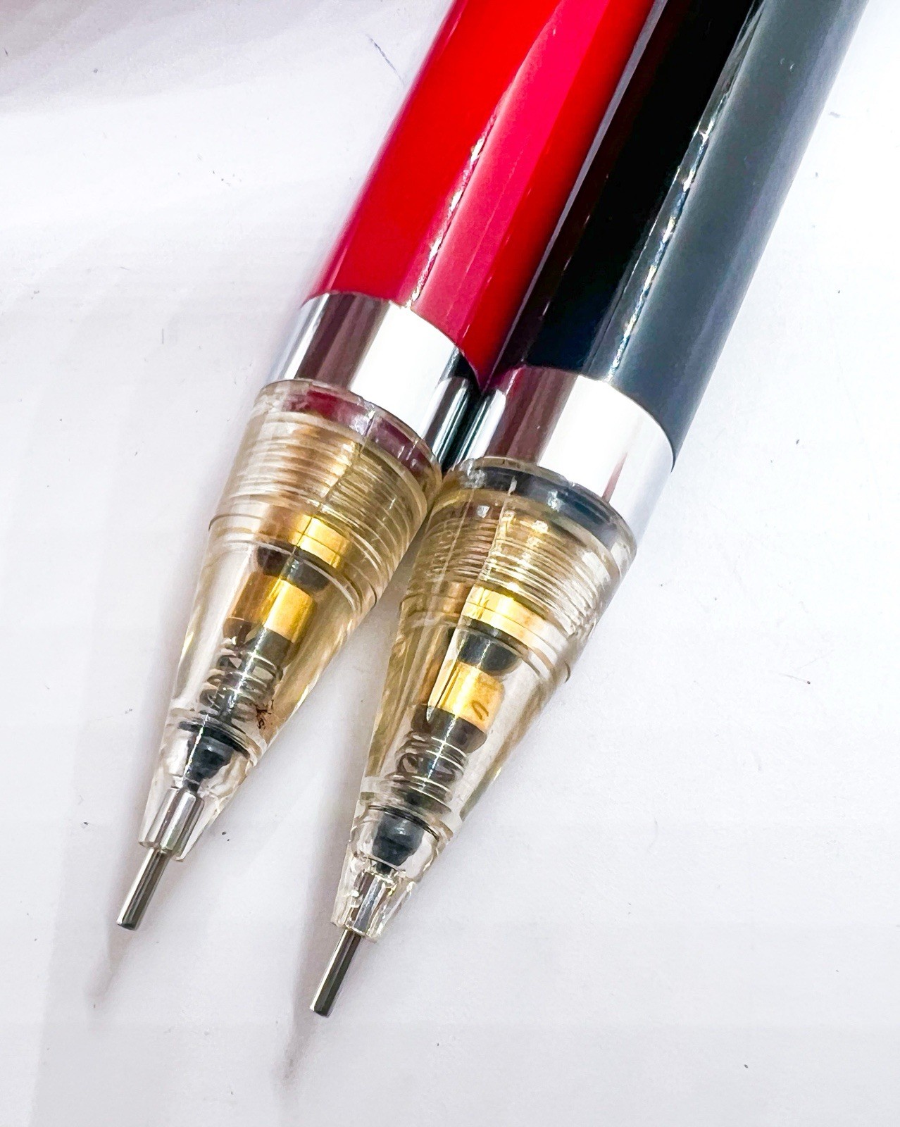 NOS OHTO Piston Sp-5 2pcs Mechanical pencil Lead retractive by push