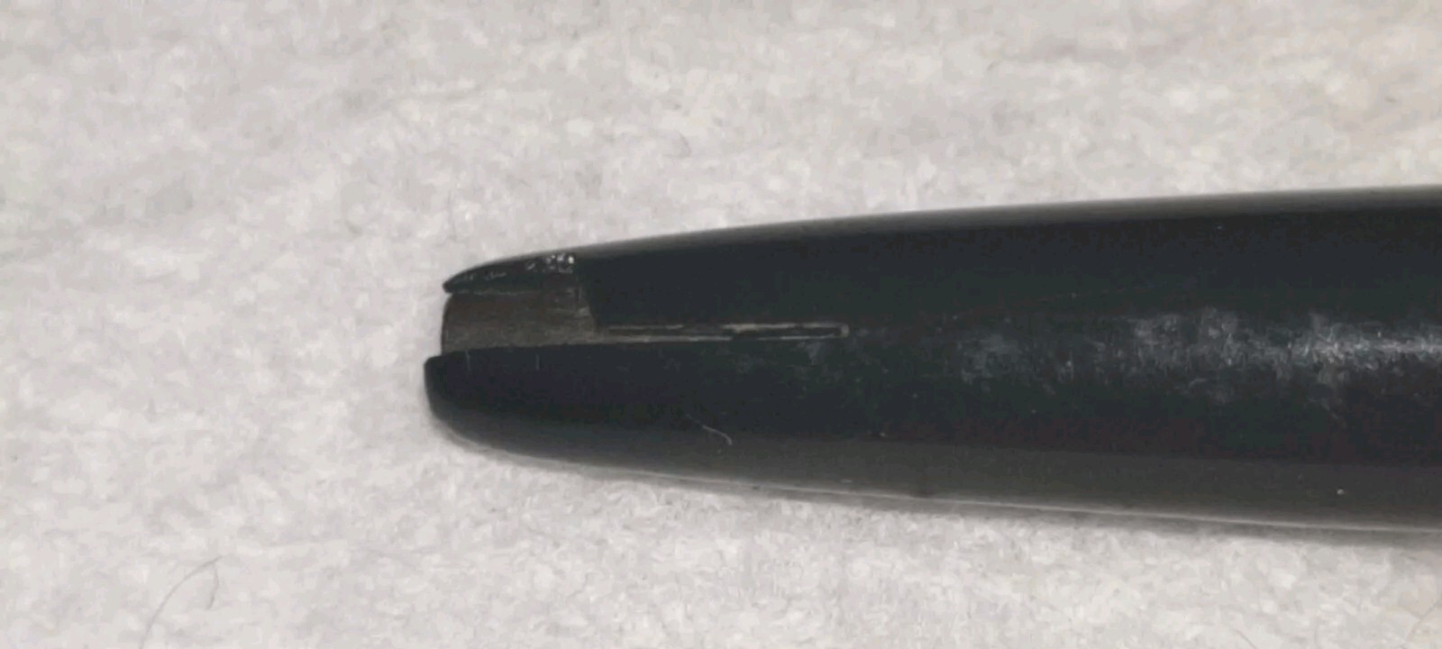 Unmarked BAKELITE? Brown & Black Square Working Mech Pencil
