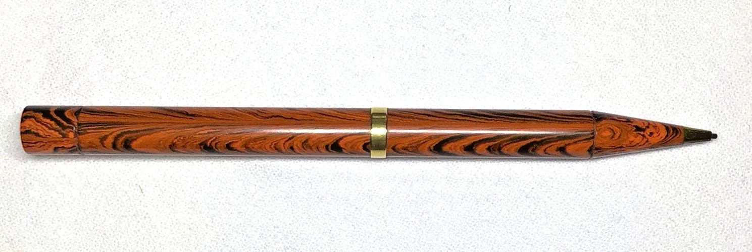 Waterman Pencil Red Ripple 56 Excellent Working Condition.