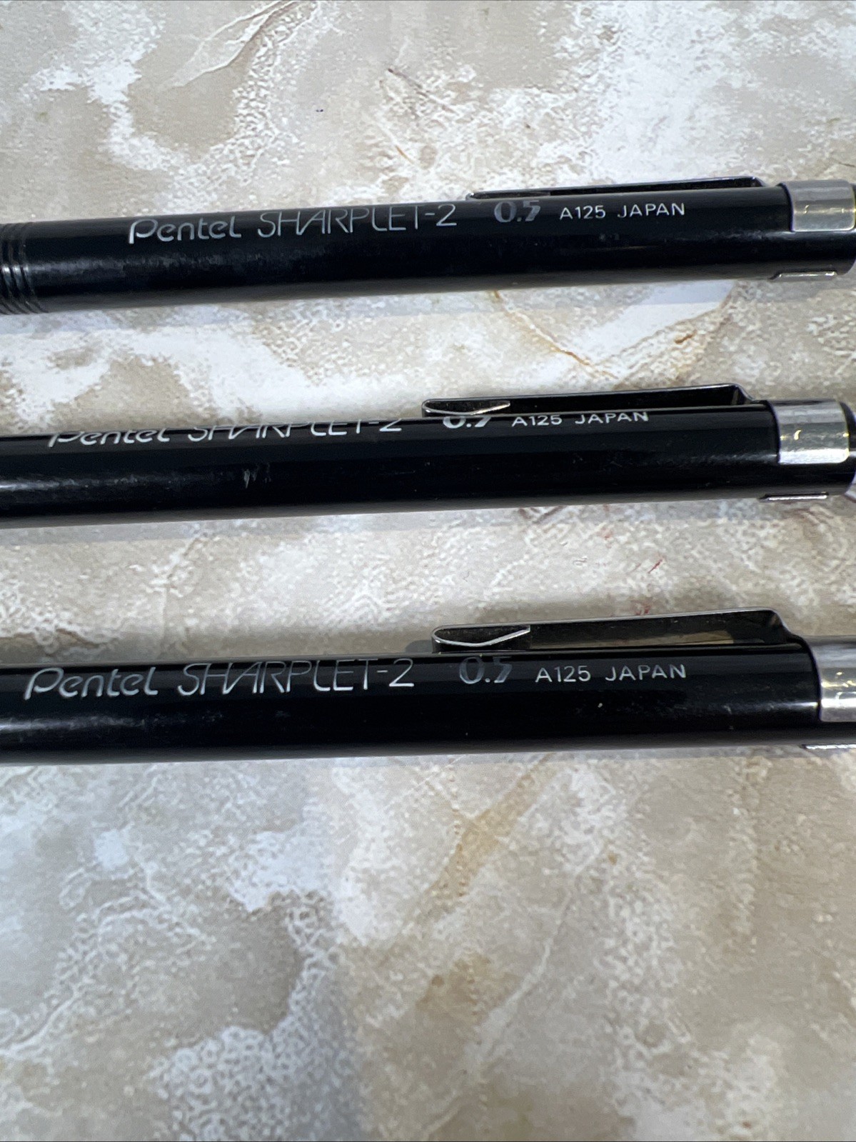 Pentel SHARPLET-2 Mechanical Pencil 0.5 A125 Made In Japan Drafting 3 Total