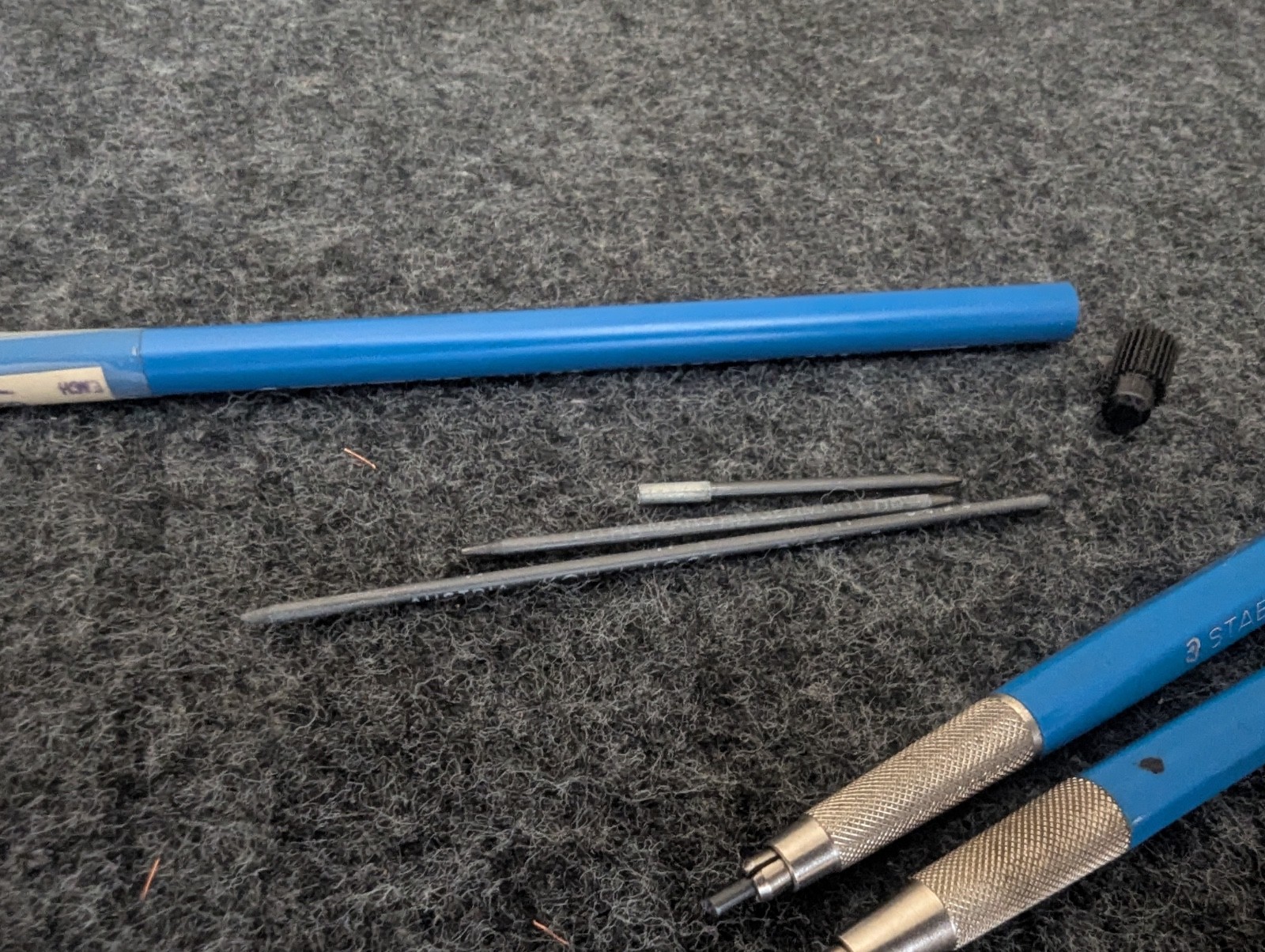 vintage staedtler mars technico 780 + 782 GERMANY drafting pencil