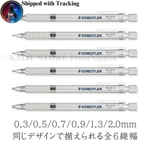 Staedtler Drafting Mechanical Pencil 0.5mm Silver Series 925 25